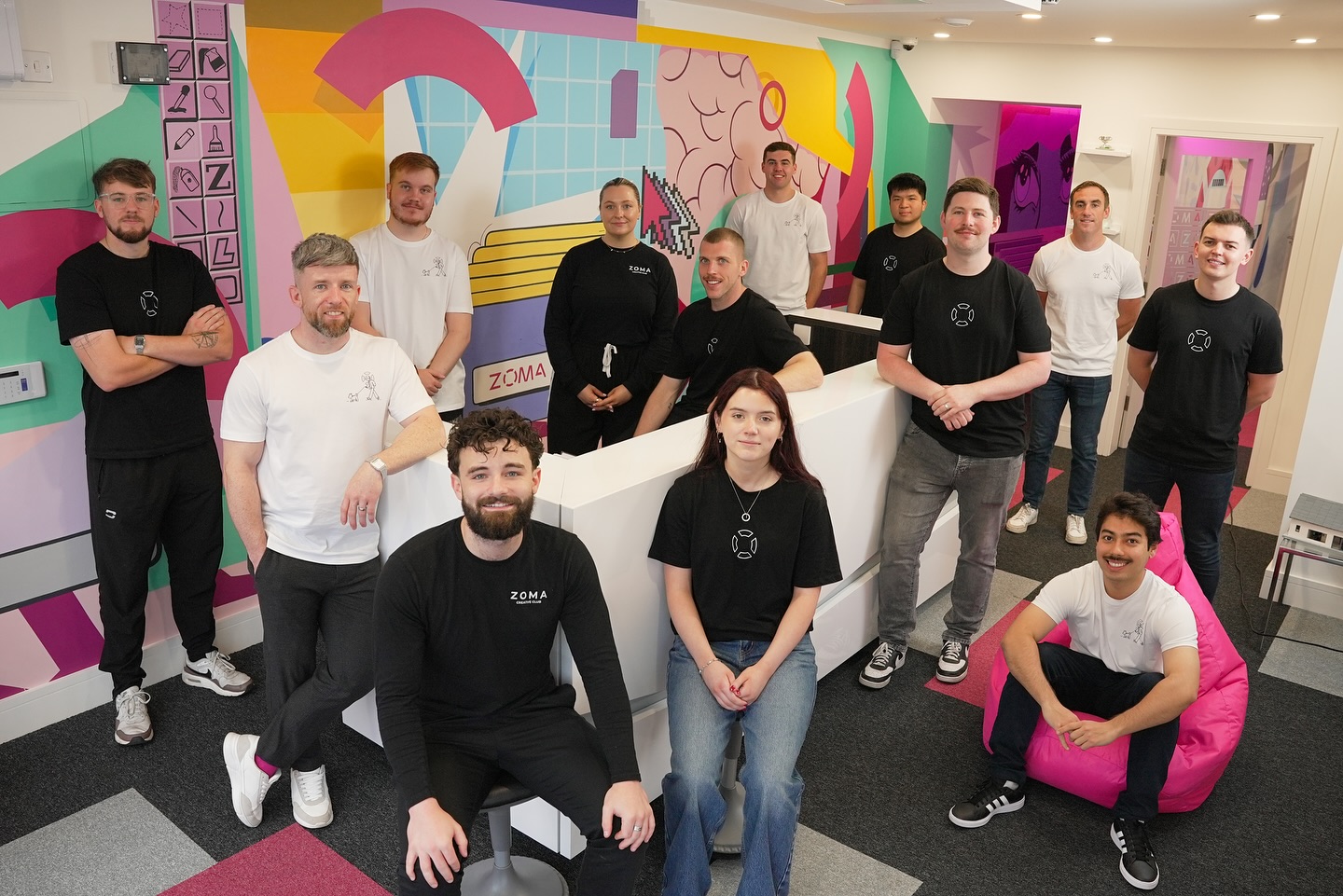 🩷 Squad Goals
Every project, every success story, and every new idea starts with the people you see right here.
It’s a small miracle we got everyone in the same room for a photo, but it shows just how much we’ve grown as a team over the past few years.
As we always tell our clients, it’s the people behind the brand who bring your story to life. And now for that next chapter....