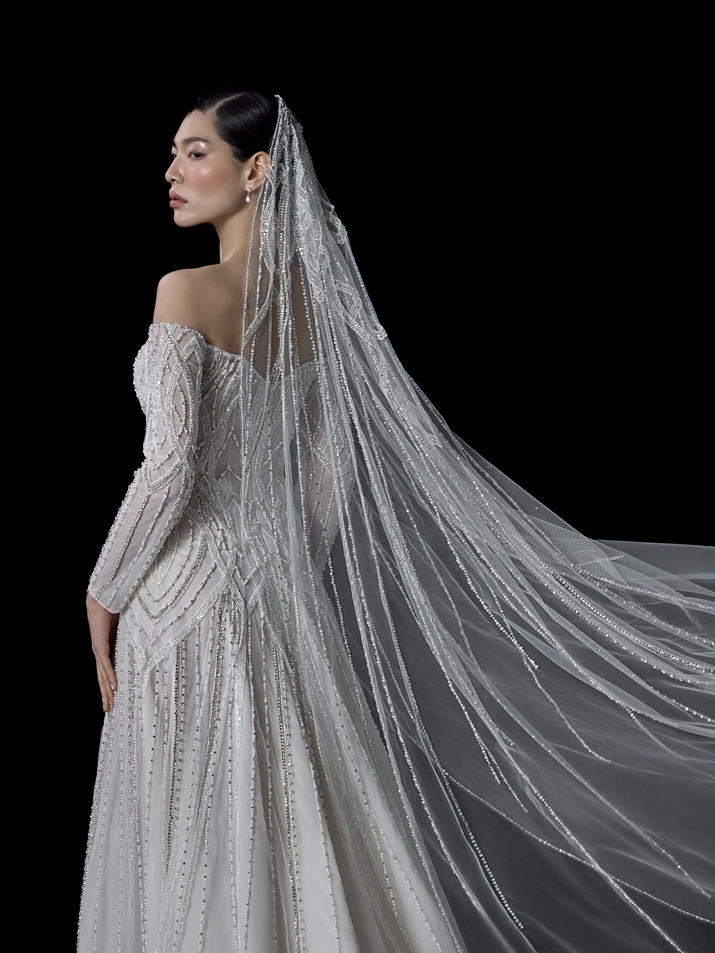 ✨ Reflections of elegance, framed in light and artistry.
A couture bridal gown adorned with handmade embroidery, designed for brides who seek timeless luxury and modern romance.
👰♀️ Explore the world of Nova Bella Bridal — where every gown is a masterpiece.
#LuxuryBridal #CoutureBride #HandmadeEmbroidery