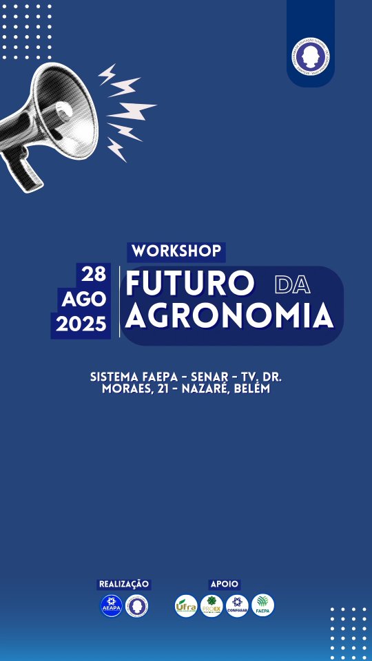 O PET Agronomia teve a honra de realizar o Workshop Futuro da Agronomia no dia 28 de agosto. Foi um evento que nos encheu de conhecimento e inspiração, reforçando o nosso compromisso com o futuro do campo.
Foi uma jornada de muito aprendizado e networking, discutindo os desafios e as inovações que moldarão a agricultura de amanhã.
Agradecemos a todos os organizadores e participantes pela energia e pela troca de ideias tão valiosa!
#UFRA #PETAgronomia #workshop #FAEPA