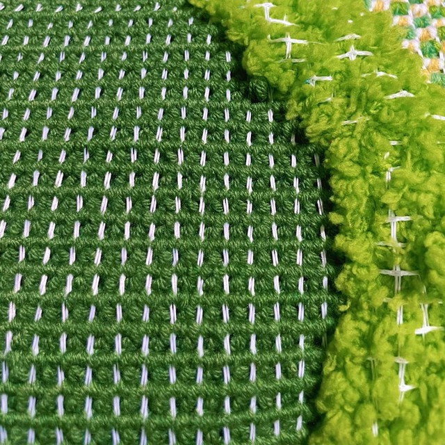 When the back looks this good… you know the front is a masterpiece too 👌✨ (OCD friends, this one’s for you!) #SatisfyingFinish #MossRugMagic