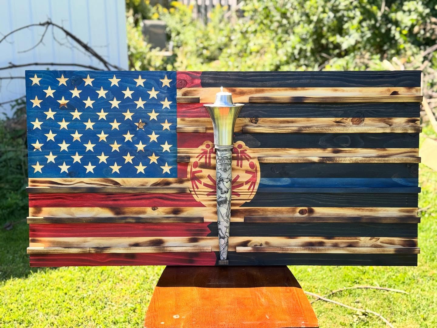 @letrforso #challengecoinholder #guardiansoftheflame #specialolympics #torchrun @wiscolids