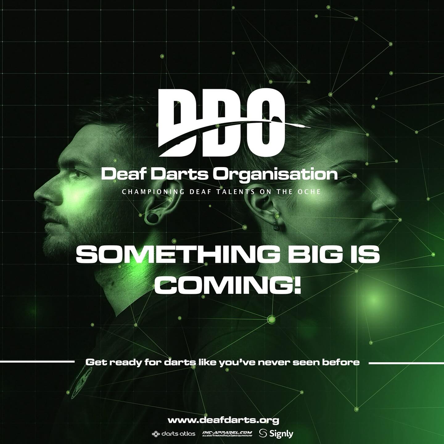 🚨 BIG NEWS SOON! 🚨
💥 Deaf Darts goes next level! - We’re aiming higher, pushing further, and bringing the community together.
✨ Announcement coming soon… Watch this space… ?
#dartslife #dartsfamily #dartsontherise #futurechampions #ddo #deafdarts