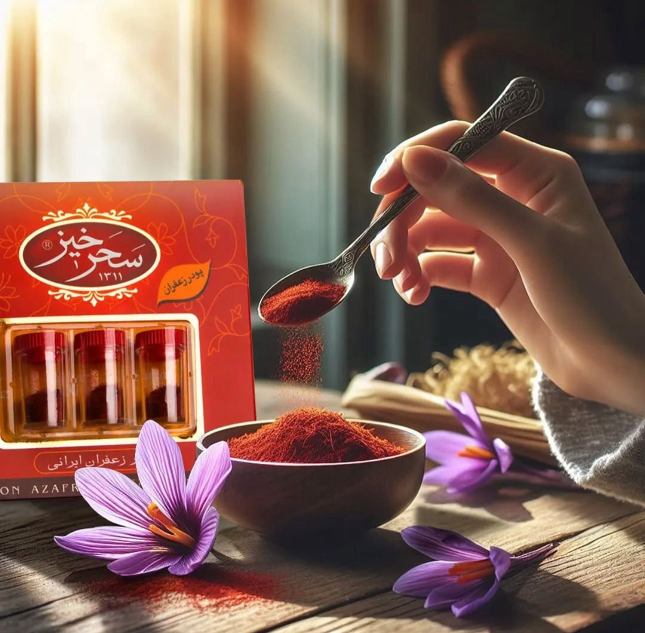 ✨ Das Gold Persiens – jetzt auch als feines Pulver ✨
Unser Sargol-Safranpulver (1,5 g) bringt nicht nur Farbe, sondern auch unvergleichliches Aroma in deine Küche. Perfekt für süsse und herzhafte Gerichte.🍴
👉 Jetzt direkt im Onlineshop bestellen
Bild-Quelle: Saharkiz ⠀
#MirabiSafran #SafranLiebe #Sargol #SafranPulver #PremiumQualität #IranischerSafran #KulinarischerGenuss