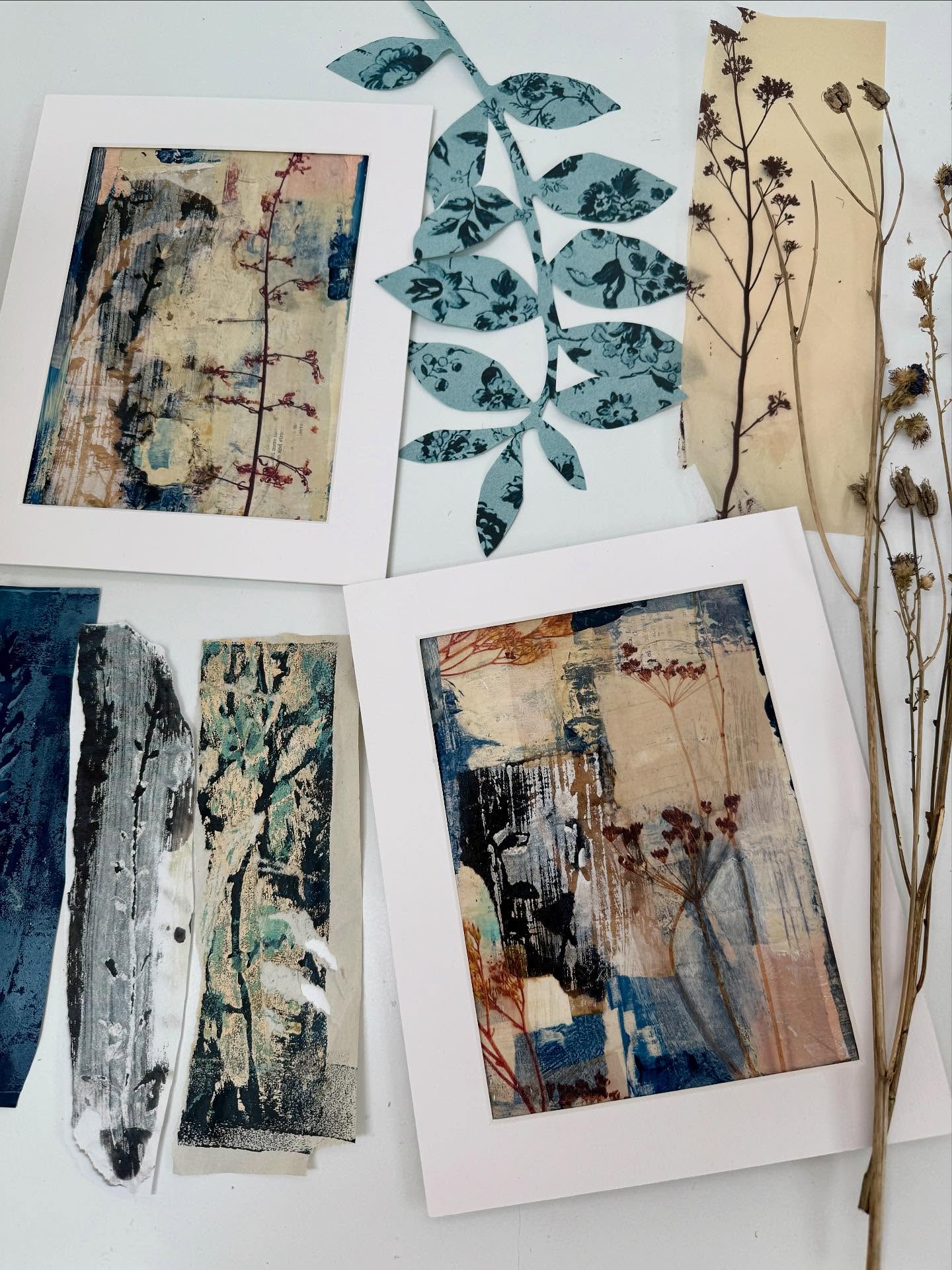 Can you feel Autumn just around the corner?
The air is changing, the light is softer,sometimes it’s sunny and then we have an unexpected rainshower.
However I’m getting excited about finding seedheads again and lovely shadows ! And I do enjoy incorporating my photography into my mixed media work.
We had a lovely sunny weekend at our @northantsrutlandos Open Studio last week and in a few lulls from steady stream of visitors sat outside @jackie.cheetham lovely studio and enjoyed blue skies and sunshine.
But no matter what the weather throws at us this Saturday and Sunday you will get a warm welcome from myself, @jackie.cheetham and @sarah_steele_silver who is showing her beautiful contemporary jewellery, cards and ceramics.
These 2 original pieces ( Autumn Reverie and Whispers of Autumn) will be there to buy at £35 each and would make lovely gifts for another season that I won’t mention! Or message me if you would like one sending.
Anyway please come and see us… there is no obligation to buy but we have cards from £2.50, little card packs at £10, original art in mounts from £15 and of course a curated display of original Art on the walls at various sizes.
Not forgetting, biscuits and sweets and a cuppa too! Just pop LE15 8BA in your maps and it will take you straight there.. we are well signposted too. And thanks so much to @joygosney our arty friend ( check out her paintings) for taking the photos when she visited last weekend.