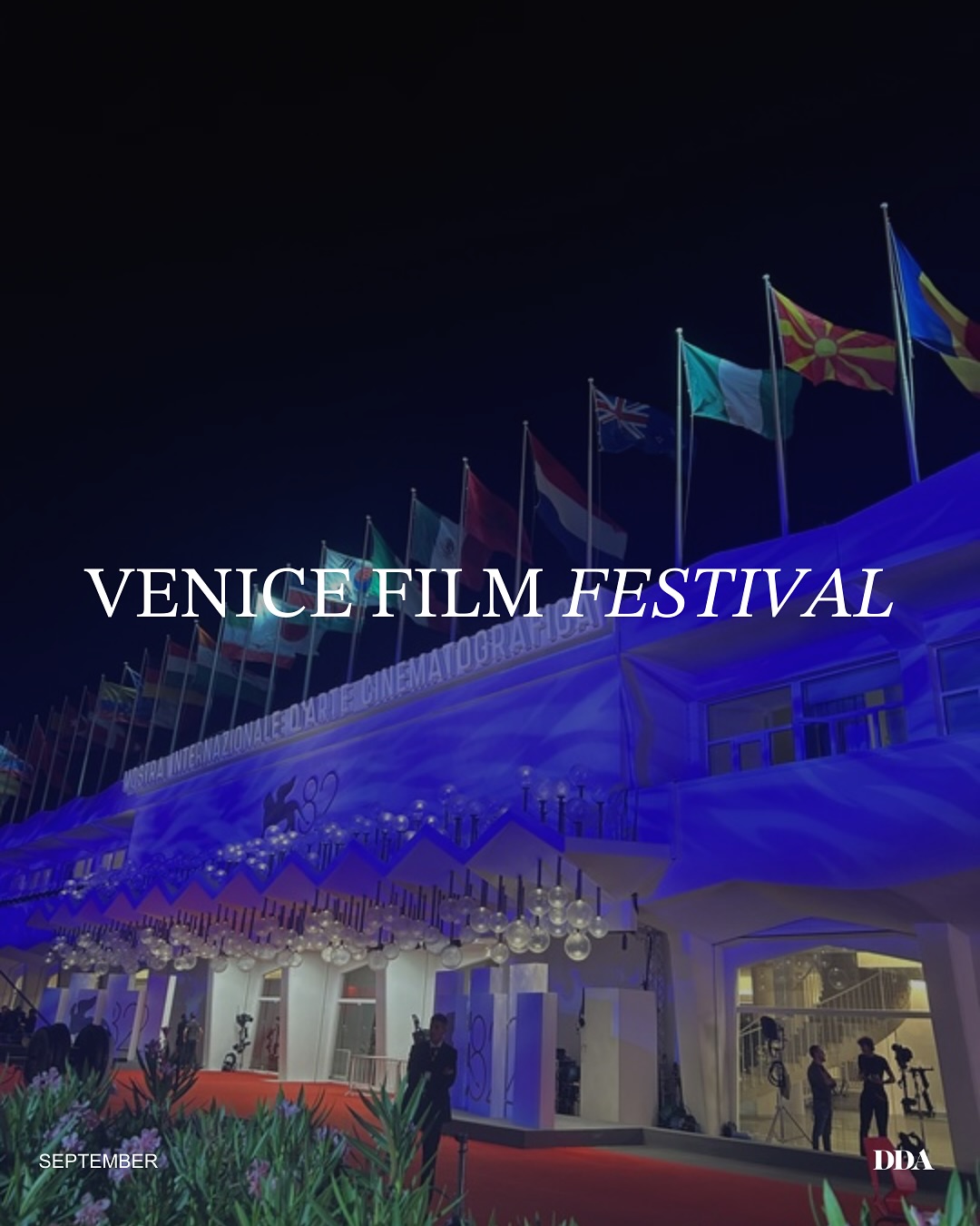Teams’ International & Event Management are delighted to have spent the last two weeks on the Venice Lido working on some of the best films of the 82nd Film Festival:
*3 fantastic Netflix titles: Noah Baumbach’s JAY KELLY, Guillermo del Toro’s FRANKENSTEIN and Kathryn Bigelow’s “gripping thriller” A HOUSE OF DYNAMITE.
*A24’s THE SMASHING MACHINE, earning Benny Safdie the Silver Lion for Best Director.
*A24 also debuted Sofia Coppolla’s “super stylish” MARC BY SOFIA documentary about Marc Jacobs
*Congratulations to Critic’s Week winner Oscar Hudson for his film STRAIGHT CIRCLE
*Alexander Rodnyansky’s documentary NOTES OF A TRUE CRIMINAL.
*Match Factory’s FATHER, MOTHER, BROTHER, SISTER saw Jim Jarmusch scoop the Golden Lion
*Wrapping up our festival activity with Studio-canal’s closing night film DOG 51
Between the red carpets, photocalls and junkets the team also found time for copious amounts of Pizza, Pasta & Gelato!