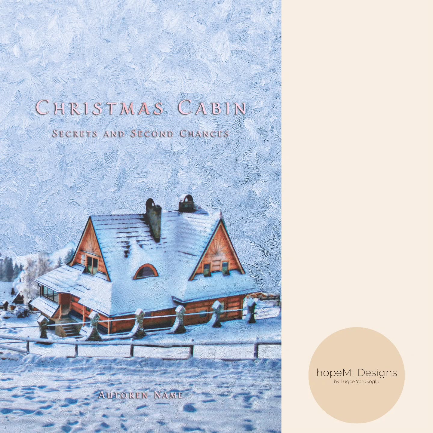 Christmas Premade Cover 🎄
Hier siehst du ein weiteres Christmas Premade Cover von mir. So sehr ich den Herbst auch liebe, bin ich schon komplett in Weihnachtsstimmung und singe einen Weihnachtssong nach dem anderen.
Geht es dir genauso und du suchst noch ein passendes Cover für dein Buch?
Dann könnte dieses Design genau das Richtige sein.
✔️ Bis zu 2 Anpassungsrunden inklusive
✔️ Titelanpassung selbstverständlich kostenlos
#christmascover #christmasbookcover
#bookcoverdesign #premadecover
#coverdesign #weihnachtscover
#buchcover #bookstagram
#booklovers📚 #bookcommunity
#authorsofinstagram
#writersofinstagram #weihnachten
#christmastime #christmasvibes
#coverreveal #bookish #hopemidesigns
#buchliebe #bookart #xmas #graphicdesign #grafikdesign #romance #business #selfpublishing #selfpublisher