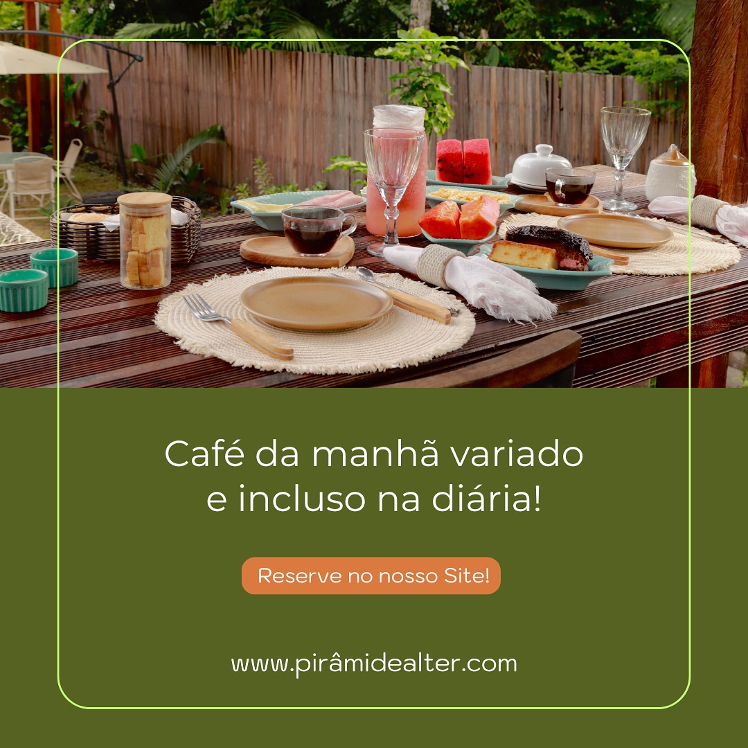 Em nossa hospedagem, o café da manhã já está incluso e servido com uma vista incrível para a natureza. ☕🌿
Um despertar tranquilo, cercado de paz e sabores que tornam sua estadia ainda mais especial. ✨
#viral #hospedagem #alterdochao #praia