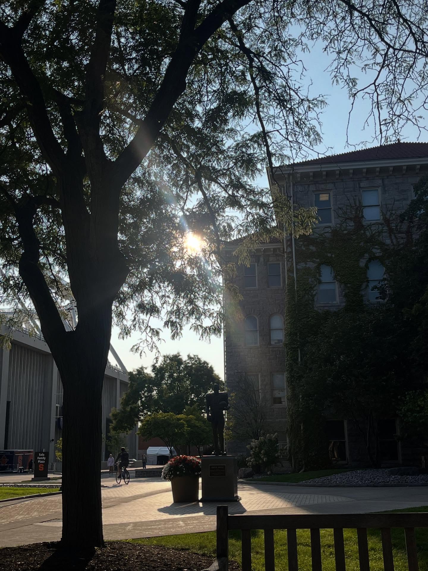 The past two weeks have been a lot busier than I expected, and the lack of posts reflect that. Be on the lookout for one tonight!
Ft. A photo taken outside of the Physics Building.
#blog #tinas_talks #update