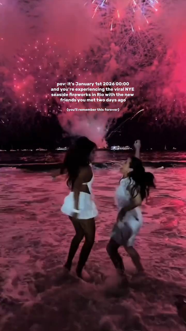 Some moments just feel like a must in life, and the new year’s eve on Copacabana beach is definitely one of them ✨
Starting (and ending) a year with that energy hits different and makes everything feel even more special!
We’ve got the last 3 spots left for our NYE in Brazil group trip...come live it with us! Link in bio 💫