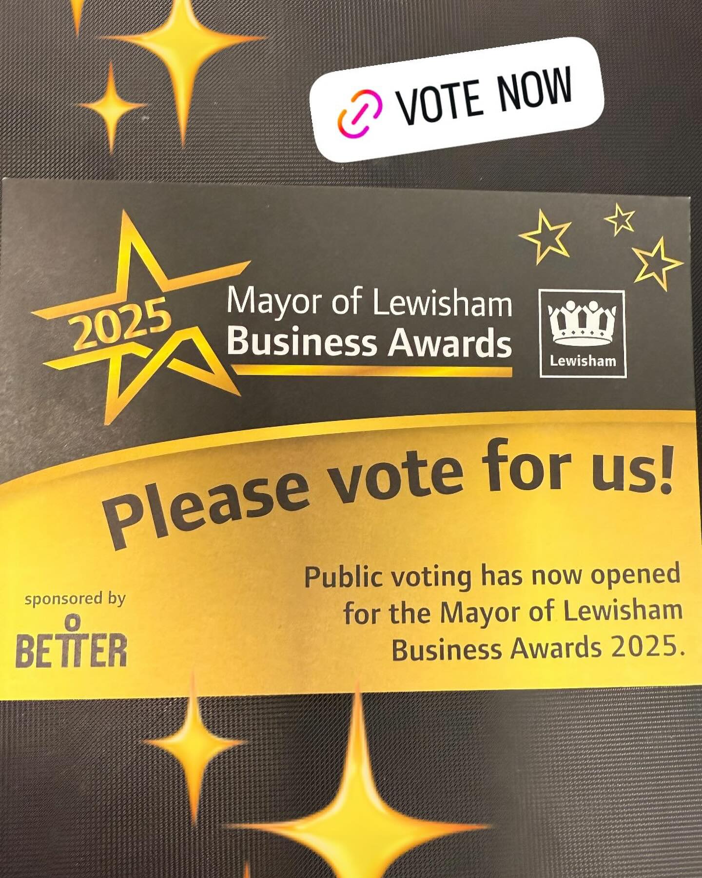 Lewisham has so many fabulous independent businesses. Please help support and give them a boost by voting for your favourites. #lewisham https://lewisham.gov.uk/myservices/business/business-awards