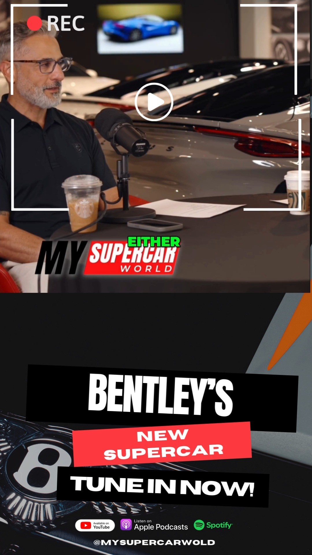 👀 Something big is coming from Bentley…
In our latest episode, Lonny and Diane talk about the next Continental GT Supersports — what we can share, what makes it so exciting, and why this one has the car world buzzing. 🏎️✨
Want the inside scoop?
🎧 Listen on Spotify & Apple Podcasts
📺 Watch the full episode on YouTube (link in bio)
#Bentley #ContinentalGTSupersports #MySupercarWorld #Supercarlifestyle #GTSupersports #LimitedEdition #Supercarsdaily #Podcastepisode #Podcastlife #carpodcast