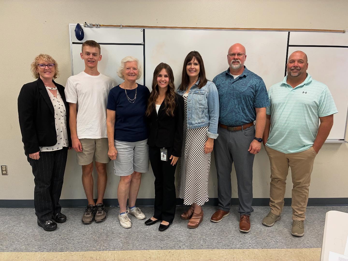 Yesterday at their monthly meeting, our school board recognized Halle Nielsen for her heroic actions in providing life saving aid to a motorcyclist who was severely injured in an accident. MMACHS will be releasing a short video where Halle shares the story in her own words. Stay tuned!