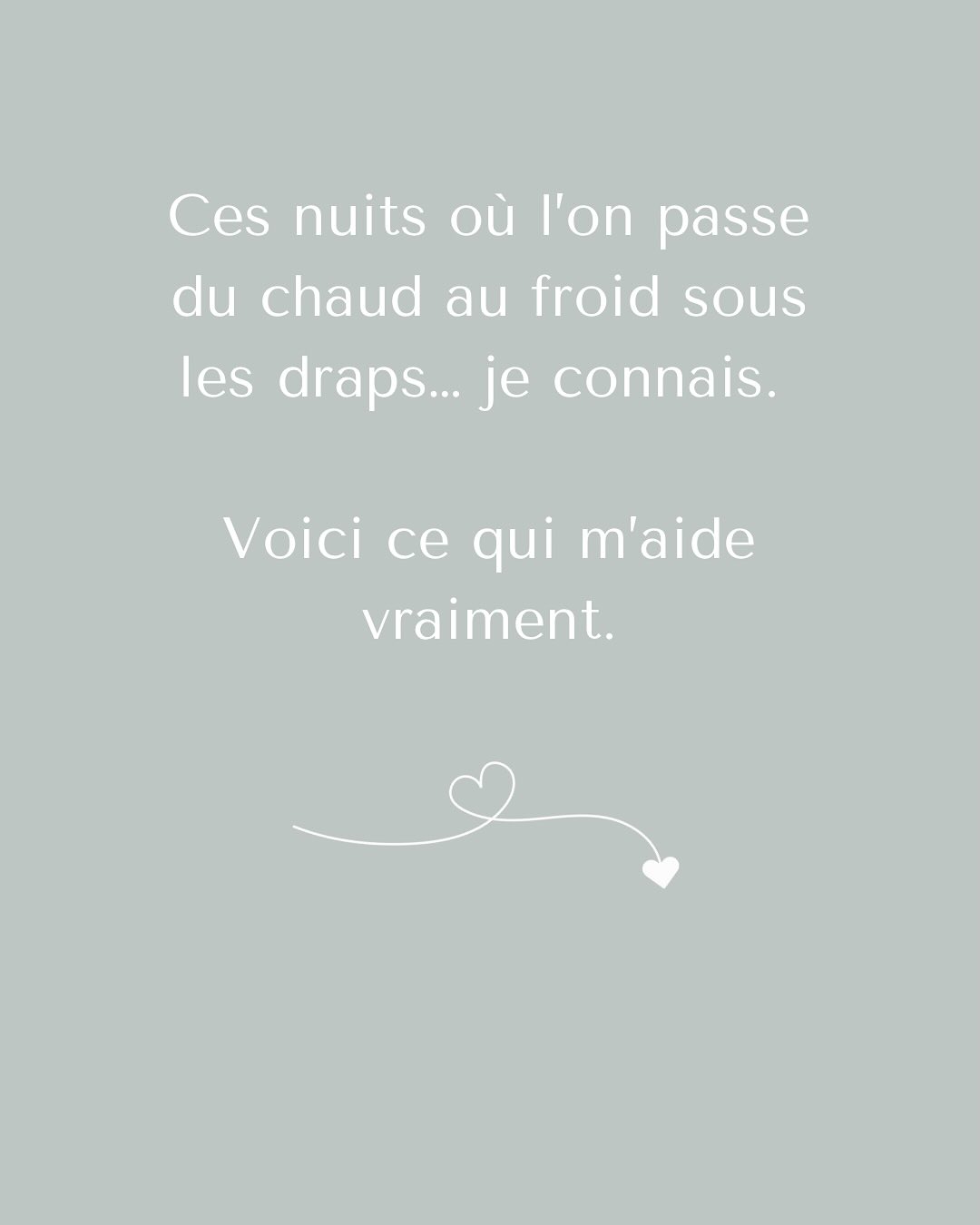 Ces nuits où l’on passe du chaud au froid… je connais 😅.
Je voulais partager une astuce qui m’aide à atténuer cet inconfort : mon plaid en lin.
Mais pourquoi ? Je vous explique tout ici ⤵️
Fibre naturelle, le lin est respirant, léger et thermorégulateur. Il permet de réguler la température du corps et aide à traverser cette période avec plus de douceur.
Je ne dis pas que c’est une solution miracle pour tout le monde, mais si vous traversez cette période, cette astuce pourra peut-être aussi vous soulager 💛 !
Et vous, avez-vous des astuces pour mieux gérer ces nuits de chaud-froid ? Je suis preneuse !
#plaidenlin #linlavé #menopause #boufeesdechaleur #nuitconfortable #chaudfroid #astucebienetre #respirant #thermoregulateur #cosyhome #bienetreauquotidien #bienêtre