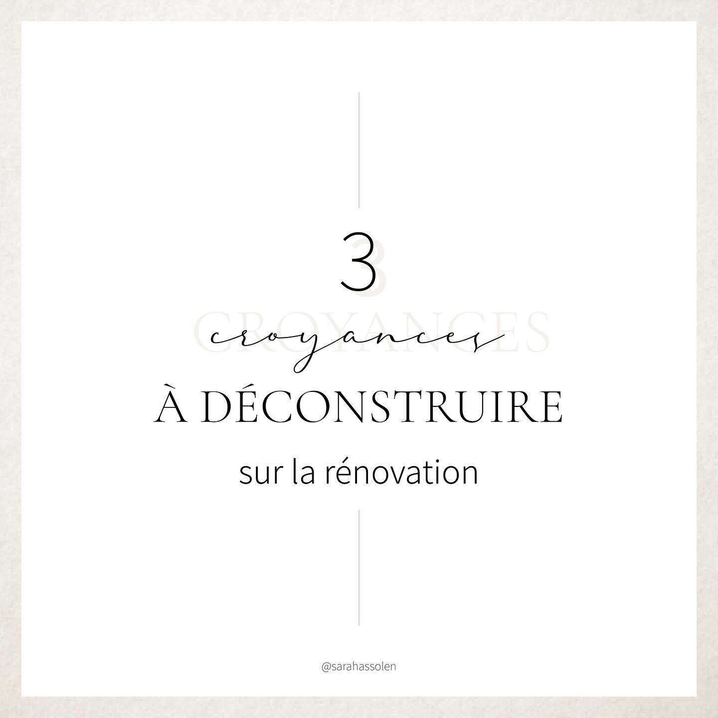 | 3 CROYANCES À DÉCONSTRUIRE SUR LA RÉNOVATION
On pense souvent qu’un projet d’intérieur doit être compliqué, coûteux ou réservé aux grandes maisons. En réalité, beaucoup d’idées reçues nous freinent… alors qu’un intérieur peut se transformer avec plus de simplicité qu’on ne l’imagine.
C’est mon rôle d’architecte d’intérieur :
• clarifier les besoins,
• donner une cohérence,
• et créer un espace qui respire avec vous.
Et vous, quelle idée reçue aviez-vous avant de penser rénovation ?
#architectedinterieur #amenagementinterieur #renovationinterieure #projetsurmesure #decointerieur #decoratricedinterieur #architectedinterieur74 #decohautesavoie #interiordesignannecy #AgenceSarahAssolen
