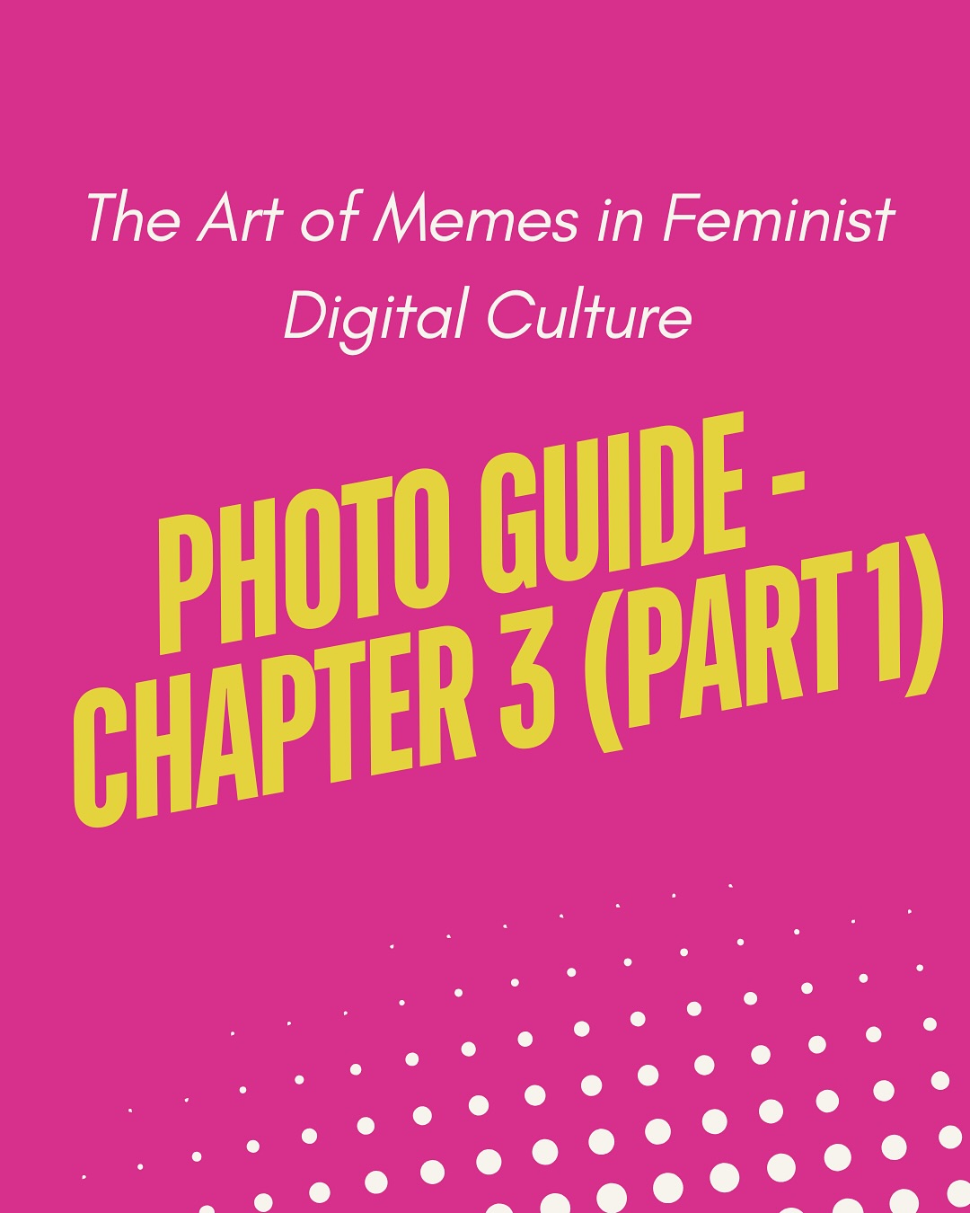 Take a look through these images that accompany chapter 3 of āThe Art of Memesā (and be sure to visit part 2). With this, we only have the conclusion image guide left to post! Keep your eye out for that one coming soon. And if you havenāt already, be sure to order the book itself at the link in our bio. š