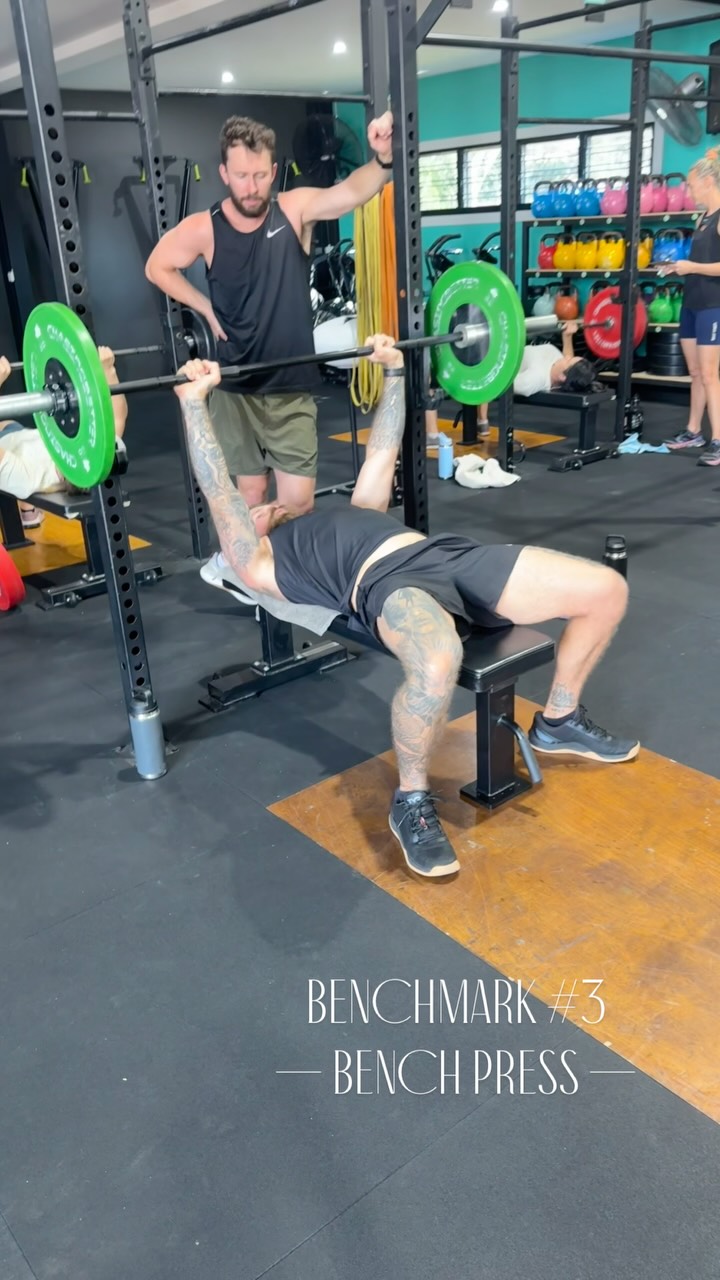 5 min MAX Bench Press