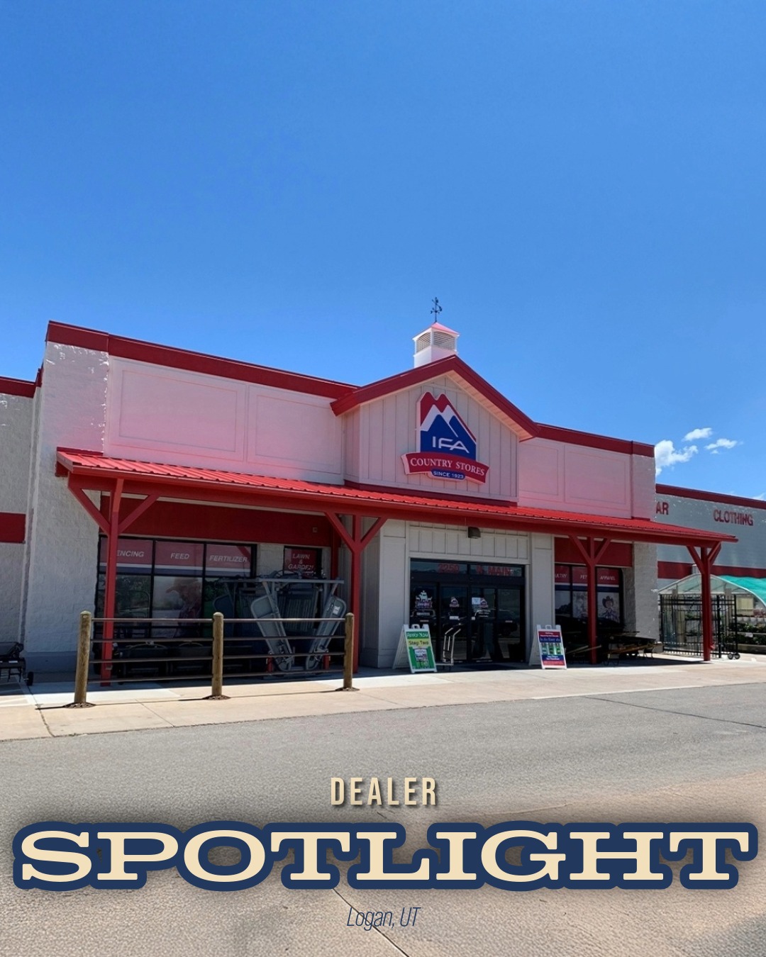DEALER SPOTLIGHT โจ
This week's dealer spotlight is @loganifa in North Logan, UT! They have loads of our products on display and are well educated on our product base!
Stop by the Logan IFA for any of your agricultural needs, especially shelters, feeders, and fencing!
#PTIStockYard #IFA #Partners #dealer #DealerSpotlight