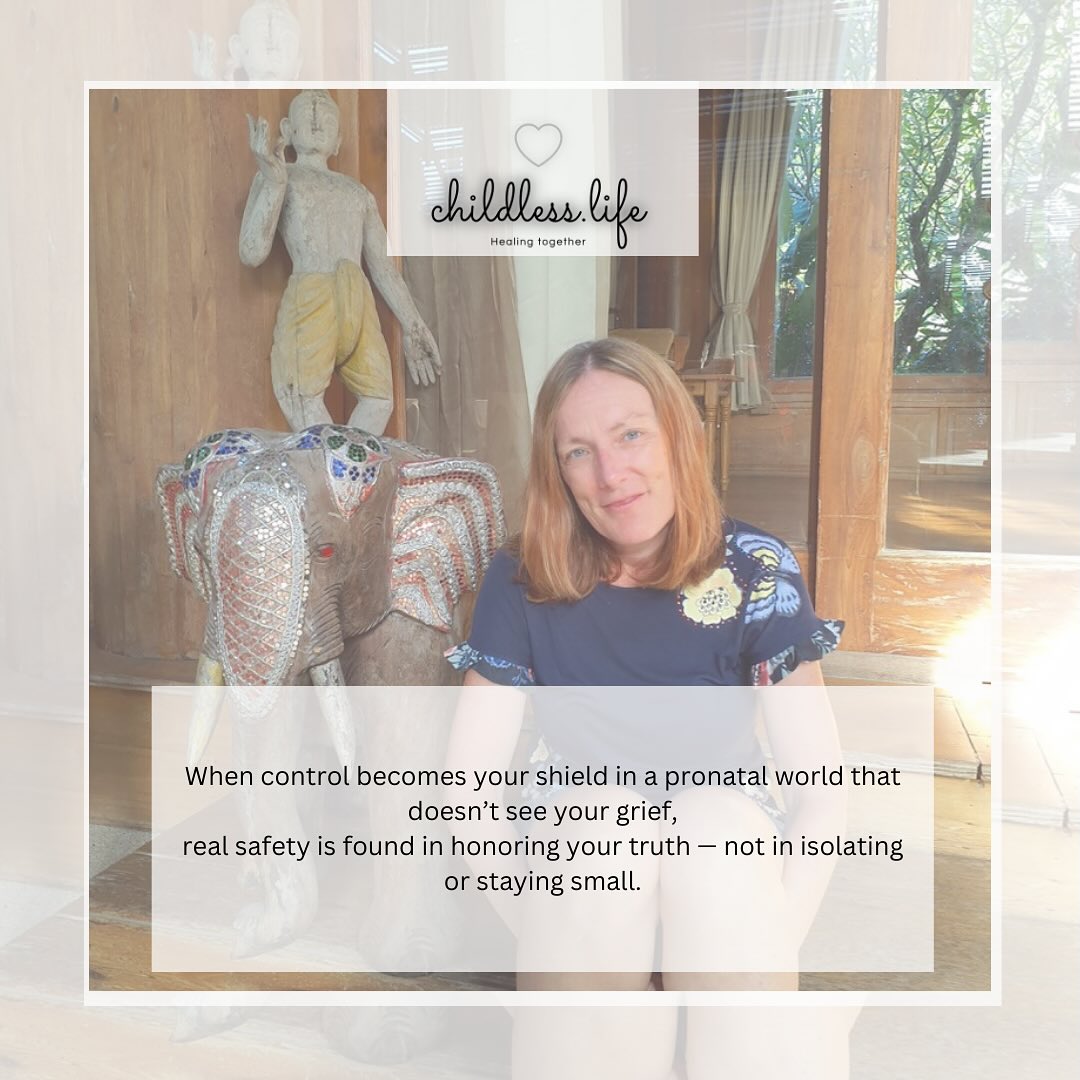 When the world around you celebrates milestones you’ll never reach,
it makes sense that control becomes a coping strategy.
Staying silent.
Avoiding events.
Not setting boundaries.
Smiling through tears.
Trying not to “make it about you.”
Trying not to feel too much.
Trying to protect yourself from judgment or pain.
But control isn’t the same as safety.
It can start to cage you.
Real safety comes from within:
🖤 Speaking your truth.
🖤 Honoring your limits.
🖤 Allowing your grief.
🖤 Choosing what supports you — even if others don’t understand.
You don’t have to control everything to protect yourself.
You are allowed to take up space, just as you are.
#ChildlessNotByChoice #CNBCHealing #Pronatalism #GriefAndControl #EmotionalSafety #LivingLoss #YouAreNotAlone #worldchildlessweek #worldchildlessweek2025