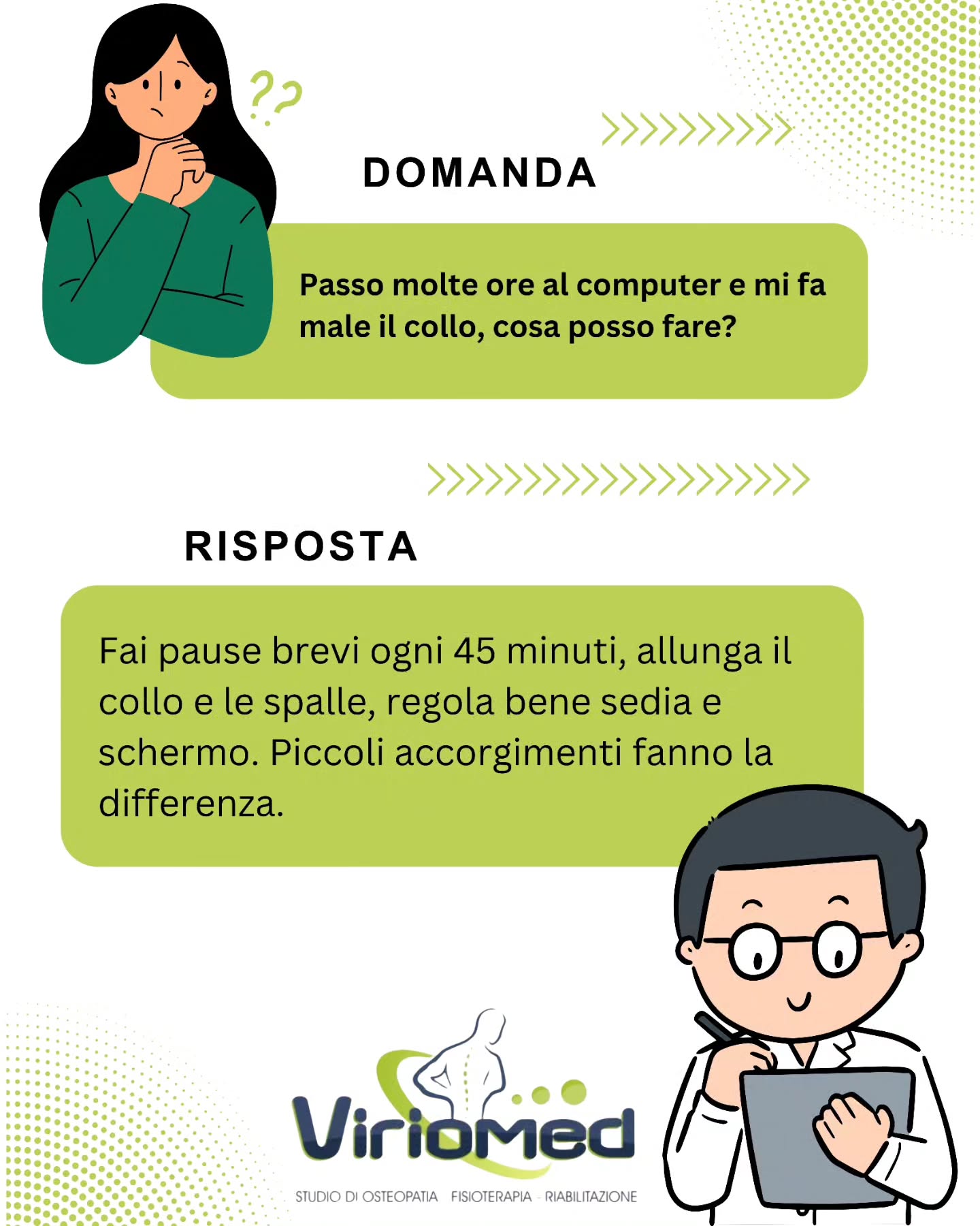 Viriomed
📍 Strada comunale per San Gregorio, Loc. Mannella (VV)
📞 3206775566
📧 viriomed@libero.it
🌐 www.viriomed.it
#viriomed #fisioterapia #osteopatia #riabilitazione #posturologia #terapia #tecar #fisiotone #powershape #cryotshock #ondadurto #osteopata #ginnasticaposturale #linfodrenaggio #posturale #dimagrimento #dimagrimentolocalocalizzato #rimodellamentocorpo #tonificazione #vibovalentia #calabria #sangregoriodippona #vibomarina