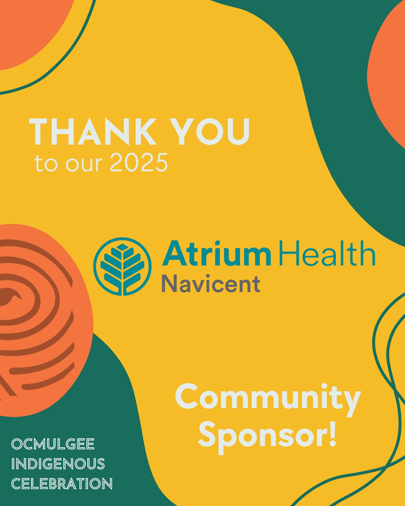 Thank you to all who help make the Ocmulgee Indigenous Celebration happen! A big thank you to our sponsors this year, like our Community Sponsor, Atrium Health Navicent!
We deeply appreciate your support, and wouldn’t be here without you.
🎉
#ocmulgeemounds #ocmulgeeindigenouscelebration #maconga #atriumhealthnavicent