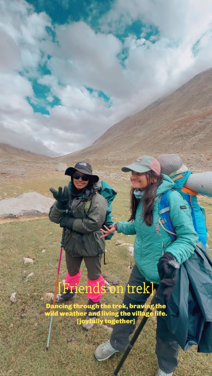 PoV: Wholesome time with friends
#Ladakh #trekking #village #nepalisong