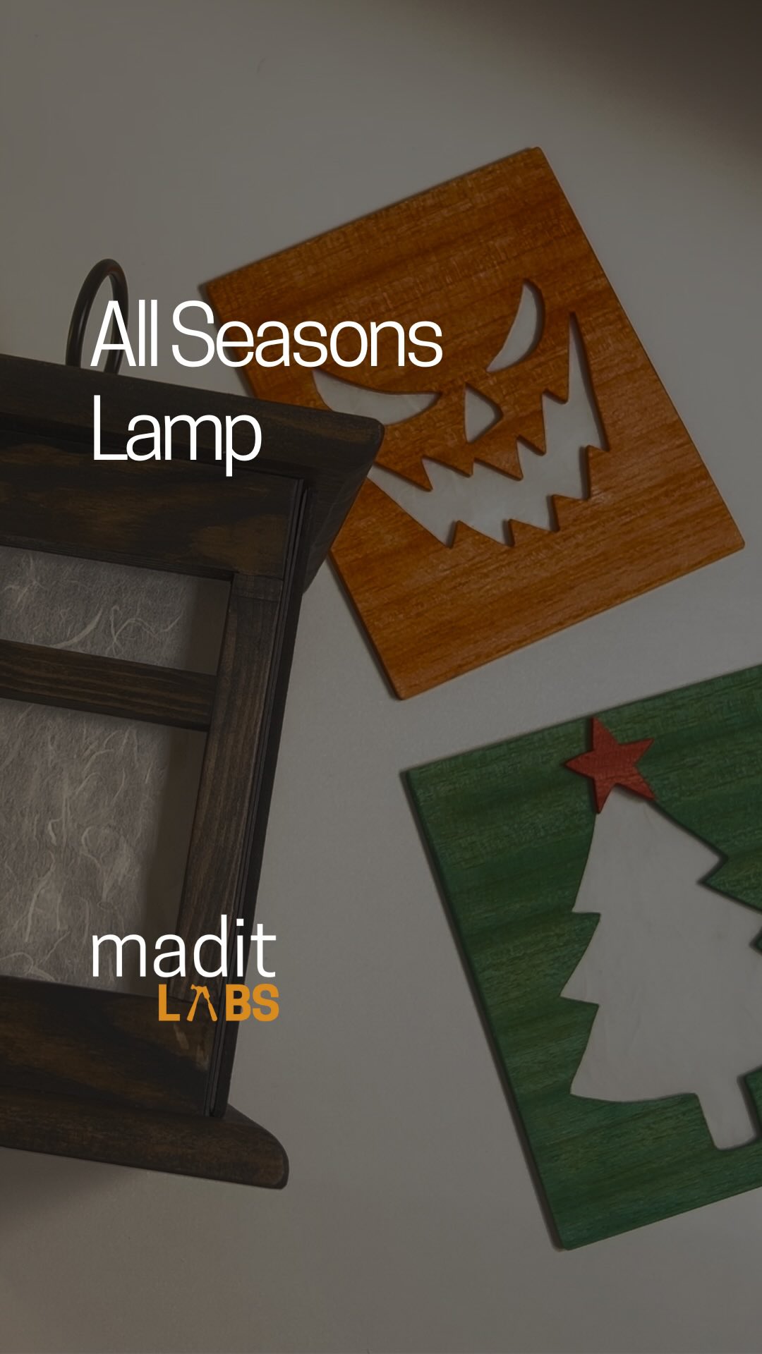 ✨ One lamp. All seasons.
Why do we buy stuff that can be used during a certain event… why not get something that can adapt and be useful all year round?
This Madit Labs lamp blends Japanese-inspired design with a simple swap — neutral, Halloween, or Christmas. #madituk #handmade #woodenlamp #halloween #christmas #sustainability