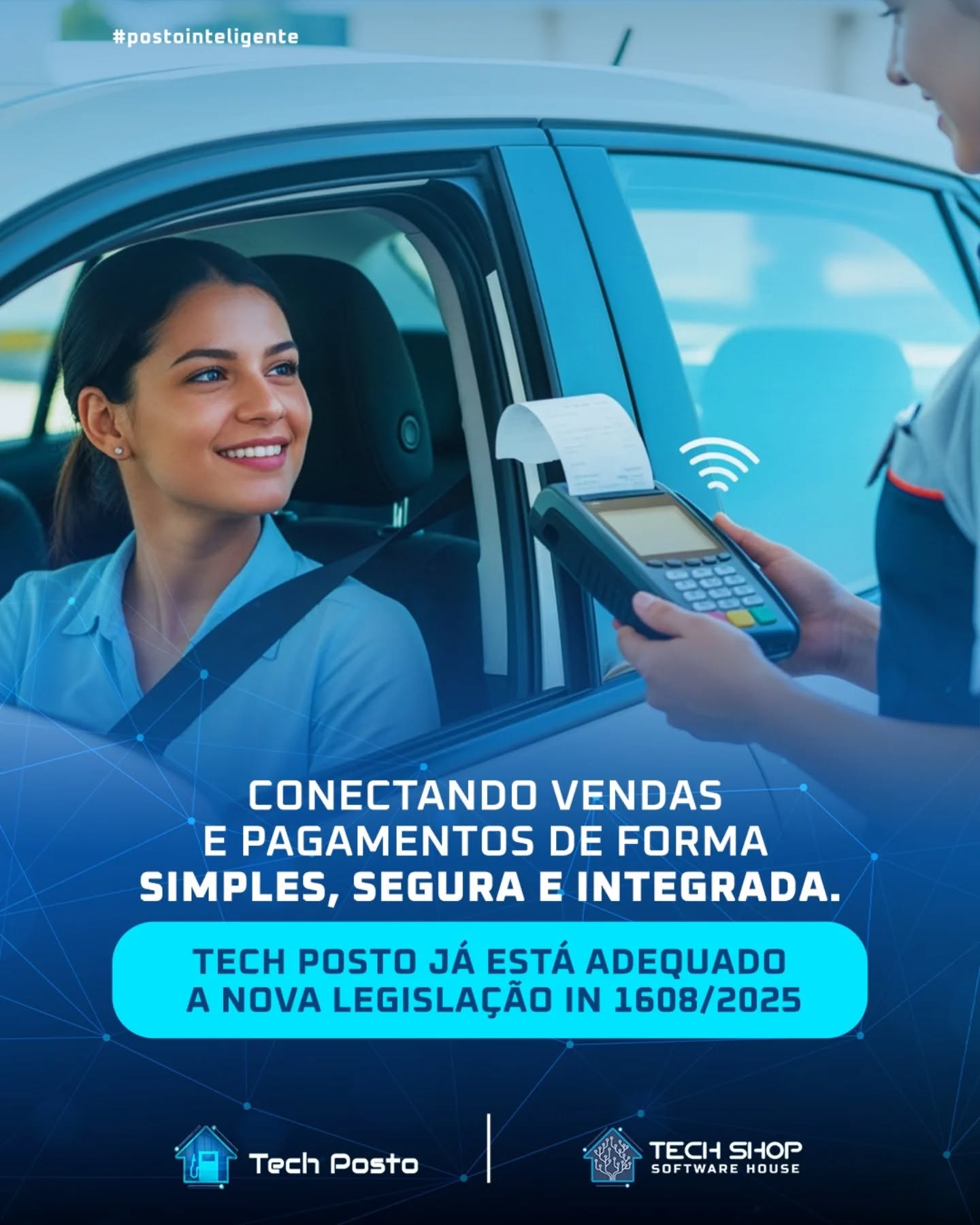 A partir de 01/11/2025, a Instrução Normativa 1608/2025 exigirá que todas as formas de pagamento eletrônico (crédito, débito e PIX) estejam vinculadas diretamente à venda. ⛽
A nova legislação Instrução Normativa (IN) nº 1608/2025 foi publicada pela Secretaria da Economia de Goiás em 4 de setembro de 2025 e torna obrigatória a integração tecnológica entre os sistemas de pagamento eletrônico e os emissores de notas fiscais (NF-e e NFC-e) em Goiás.
O TECH POSTO já está adequado a essa nova legislação, garantindo que o seu posto esteja em conformidade com a exigência fiscal. ✅
➡️ Mais segurança, praticidade e confiança para o seu negócio.
➡️ Com o TECH POSTO, sua gestão já está no futuro!
#TechPosto#TechShop#GestãoInteligente#PostoDeCombustível#Automação#ConformidadeFiscal#Eficiência