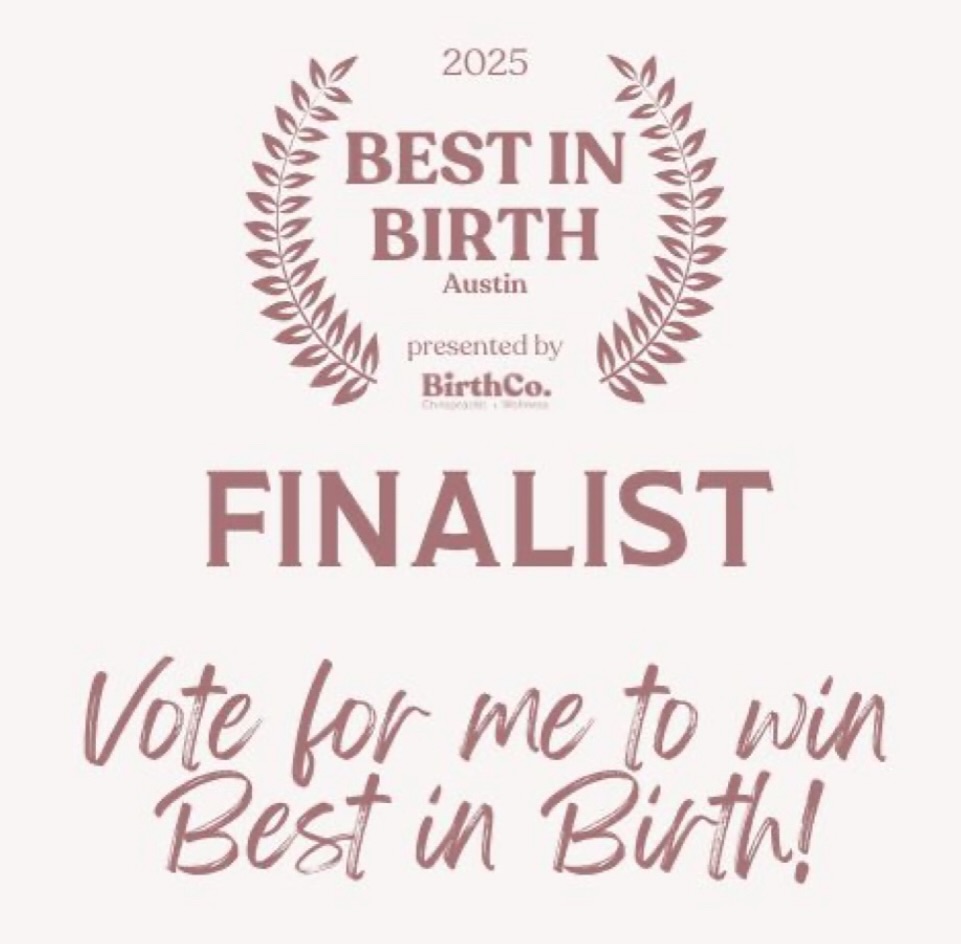 We are honored to be a finalist for the 2nd year in a row for @birthco.chiro‘s Best In Birth Awards! Voting is LIVE at the link in our bio! It’s time to celebrate the incredible birth workers who make a difference every single day. Cast your vote now for your favorites. You can also click “OK” to skip categorgies if needed. Voting closes September 22nd! Let’s honor and uplift the amazing birth community together.
#BestInBirth #SupportBirthWorkers
#RootedBirthInitiative #playwisely #birthco