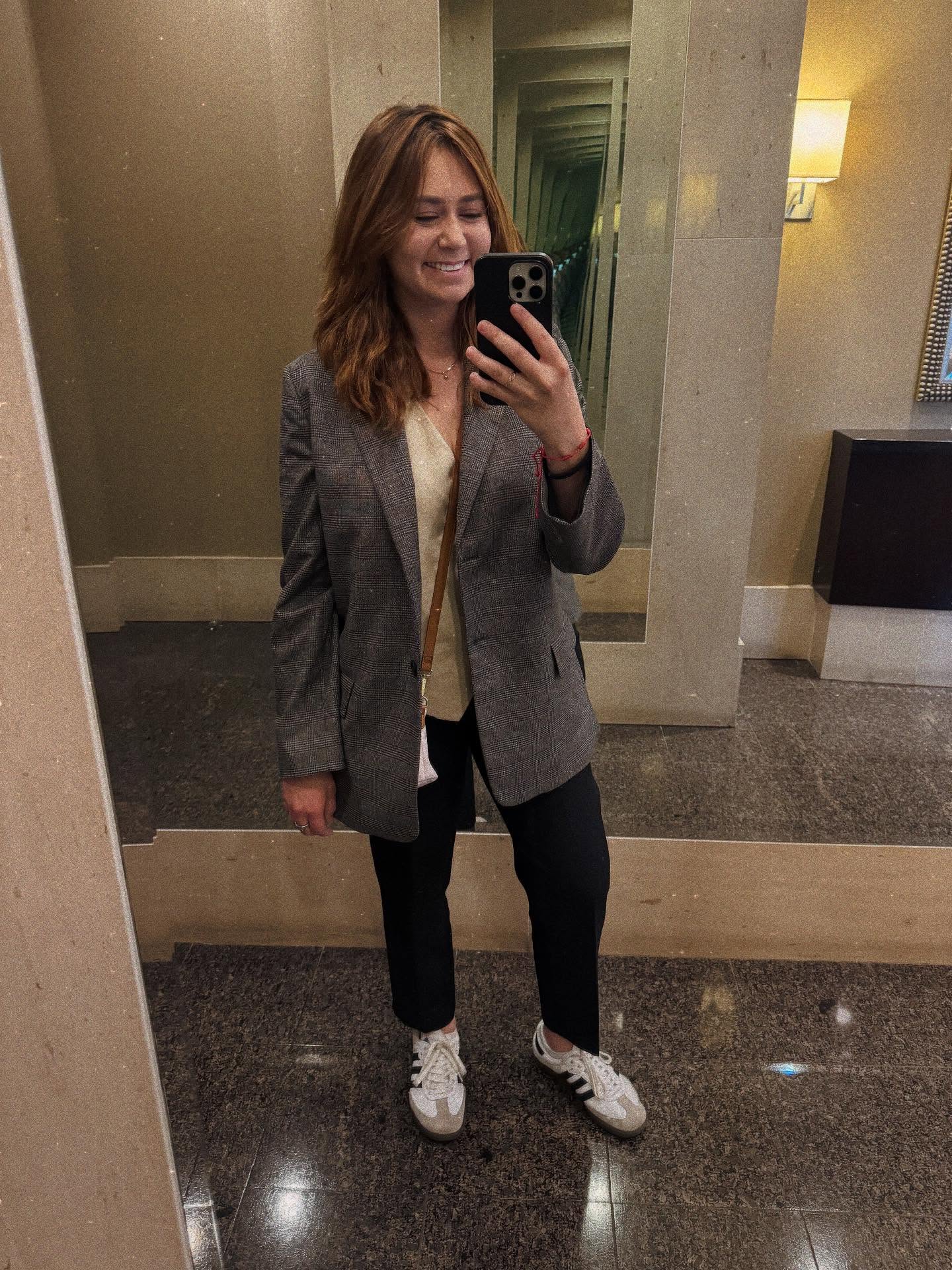 Smiling like I just got a ham and cheese on a roll with a bag of chips and an orange drink. If you know you know.