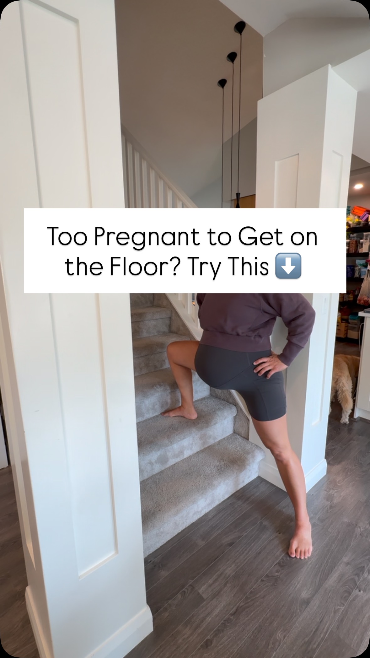 40 Weeks Pregnant 🤰🏻🎉
Still moving, still rocking! B3 is following their older sister and brother and staying cozy for a little longer, and that’s completely fine with me!
These moves help baby into an 𝘰𝘱𝘵𝘪𝘮𝘢𝘭 𝘱𝘰𝘴𝘪𝘵𝘪𝘰𝘯 while easing the pressure and aches of late pregnancy. Like sitting too long!
💡 Pro tip: stairs + ottoman = no need to get all the way to the floor (I’ve even been having the kids play on higher surfaces).
✔️ Forward leaning inversion releases the uterine ligaments ⚠️ but skip if you have high blood pressure.
Keeping it simple, supported, and spacious until baby’s ready 💕
📌 𝗦𝗮𝘃𝗲 𝘁𝗵𝗶𝘀 𝗳𝗼𝗿 𝘄𝗵𝗲𝗻 𝘆𝗼𝘂 𝗵𝗶𝘁 𝟰𝟬 𝘄𝗲𝗲𝗸𝘀! Or just late in pregnancy 😉
🎥 Follow the entire sequence on YouTube Link in Bio!
✨ Don’t forget my 𝘉𝘶𝘮𝘱 𝘵𝘰 𝘉𝘪𝘳𝘵𝘩 prenatal yoga program is 𝗼𝗻 𝘀𝗮𝗹𝗲 𝘂𝗻𝘁𝗶𝗹 𝗕𝟯 𝗮𝗿𝗿𝗶𝘃𝗲𝘀!
#40weekspregnant #thirdtrimester #pregnancymovement #birthprep #laborprep #prenatalworkout #prenatalmovement #pregnancyexercises #pregnancywellness #pregnancytips #birthpositions #optimalbirthposition #spinningbabies #forwardleaninginversion #prenatalyoga #pregnancyyoga #birthready #pregnancylife #pregnancyjourney #bumpupdate