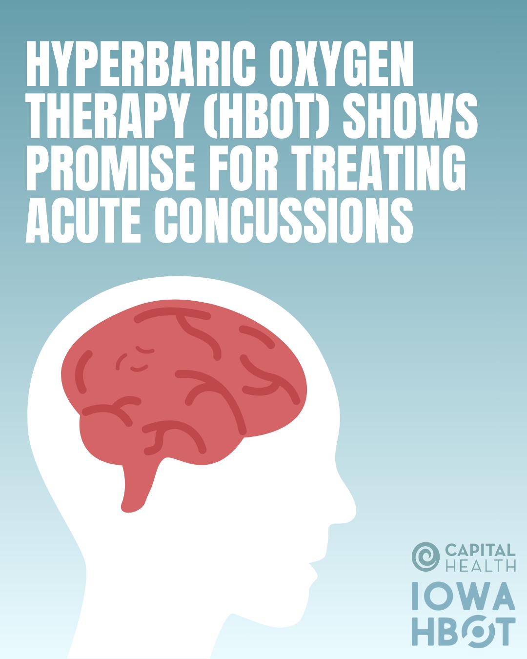 New research shows Hyperbaric Oxygen Therapy (HBOT) may help student athletes recover from concussions faster and more completely than rest alone.
A 2025 study found that athletes treated with HBOT improved within days, often after just a few sessions, with no side effects reported.
At Capital Health & Iowa HBOT, we’re committed to offering safe, evidence-based therapies that support brain healing and get kids back to school, sports, and life.
Read more about the study here 👉 https://capitalhealthiowa.com/hyperbaric-oxygen-therapy-shows-promise-for-treating-acute-concussions/
Could HBOT be the breakthrough your family needs after a concussion?
Call 515-421-4018 to learn more or book your complimentary consultation today.
#ConcussionRecovery #BrainHealth #HBOT #IowaHBOT #DSMUSA #Iowa #DesMoines #StudentAthletes #HyperbaricOxygenTherapy #ConcussionRecovery #SportsMedicine #BrainHealing #YouthAthletes #WellnessClinic #InjuryRecovery #BrainInjurySupport #HealingWithOxygen #NeuroRecovery #CapitalHealth #WellnessIowa