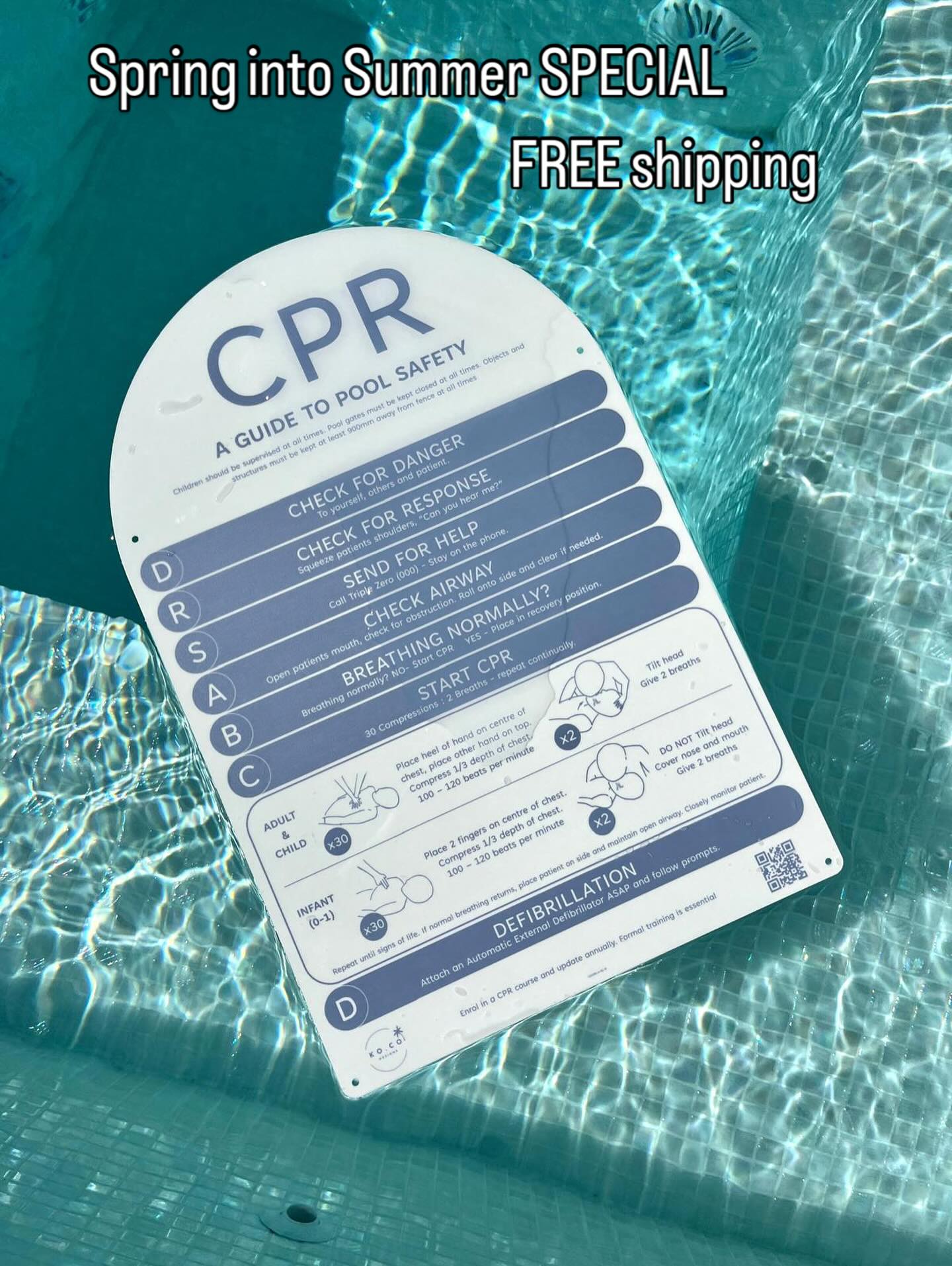 Free shipping on NOW! Get your pool area ready for summer ☀️