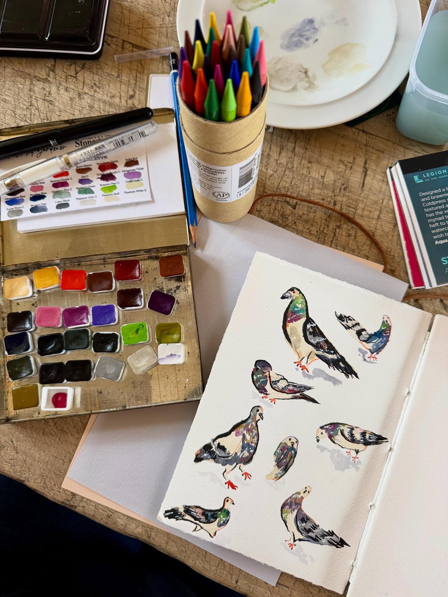 Wherever you go becomes a part of you somehow. Then translating that into your own pieces of art, heals the soul.
England, you were the healing, and spark, I desperately needed. 💕
#queencityartcollective #guildofcharlotteartists #acreativewayartretreats