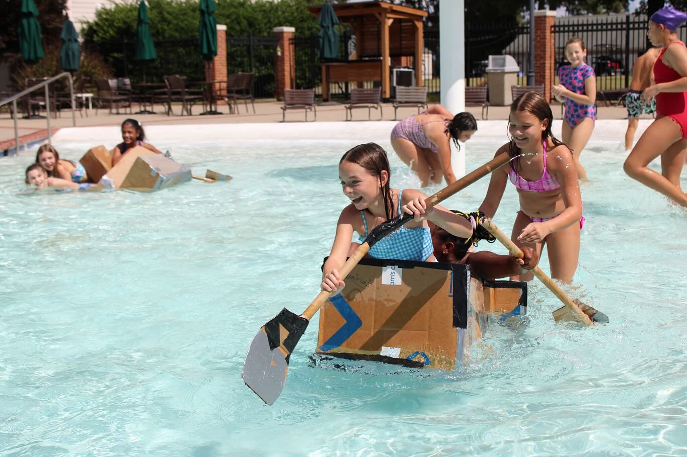 🚣♂️ REDS Cardboard Boat Regatta 2025! 🚣♀️
Our 5th graders made a big splash yesterday at Salisbury Country Club! 🌊
After weeks of designing and building in their STEAM class, they launched their boats — crafted entirely from cardboard, duct tape, and packing tape — in the Cardboard Regatta. Through this hands-on project, students explored buoyancy, density, balance, and velocity, bringing science and creativity to life.
The fun didn’t stop there! After the regatta, students joined in kayak races and team-building activities, making it a day full of learning, laughter, and teamwork. ❤️
We are so proud of our innovative young engineers and the incredible teamwork they showed on and off the water! 👏