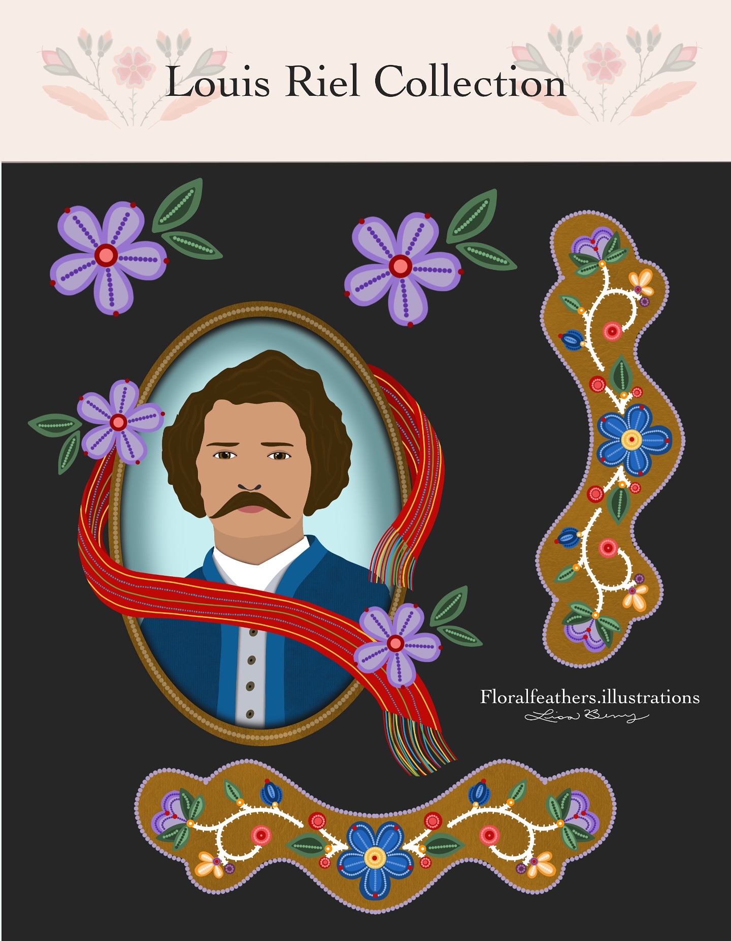 New sticker collection coming soon. #métis #louisriel #indigenous #métisartist #métisinbc #beadwork #stickersforsale #indigenousartist métisart