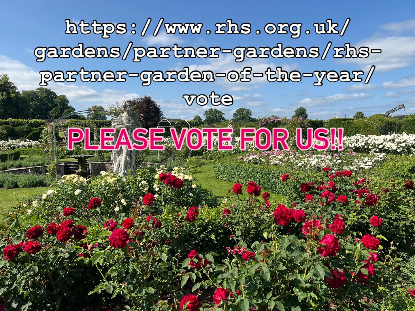 Please vote for Houghton (East Anglia) in the RHS partner garden of the year! https://www.rhs.org.uk/gardens/partner-gardens/rhs-partner-garden-of-the-year/vote We would be so grateful!!