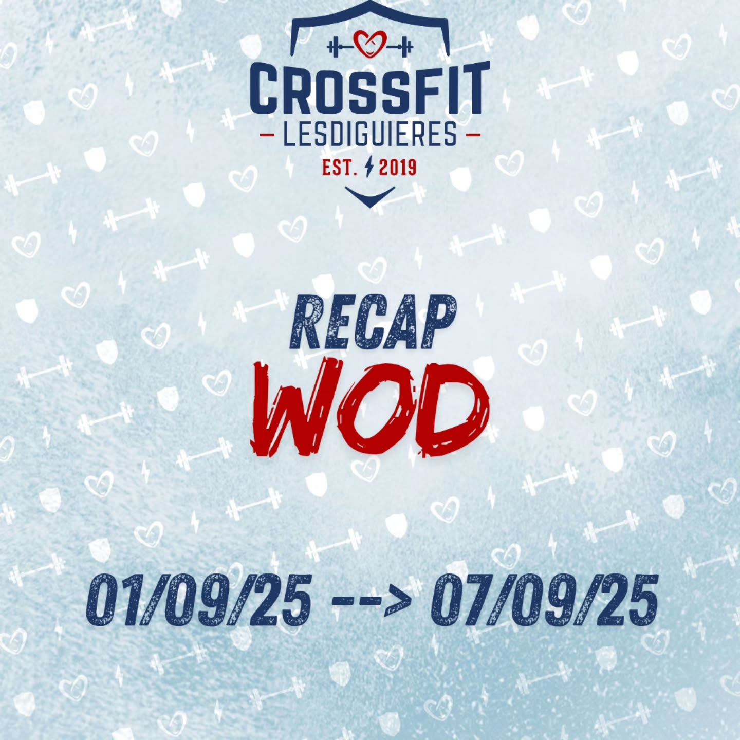 Retour sur les entraînements de la semaine dernière 🔥💪