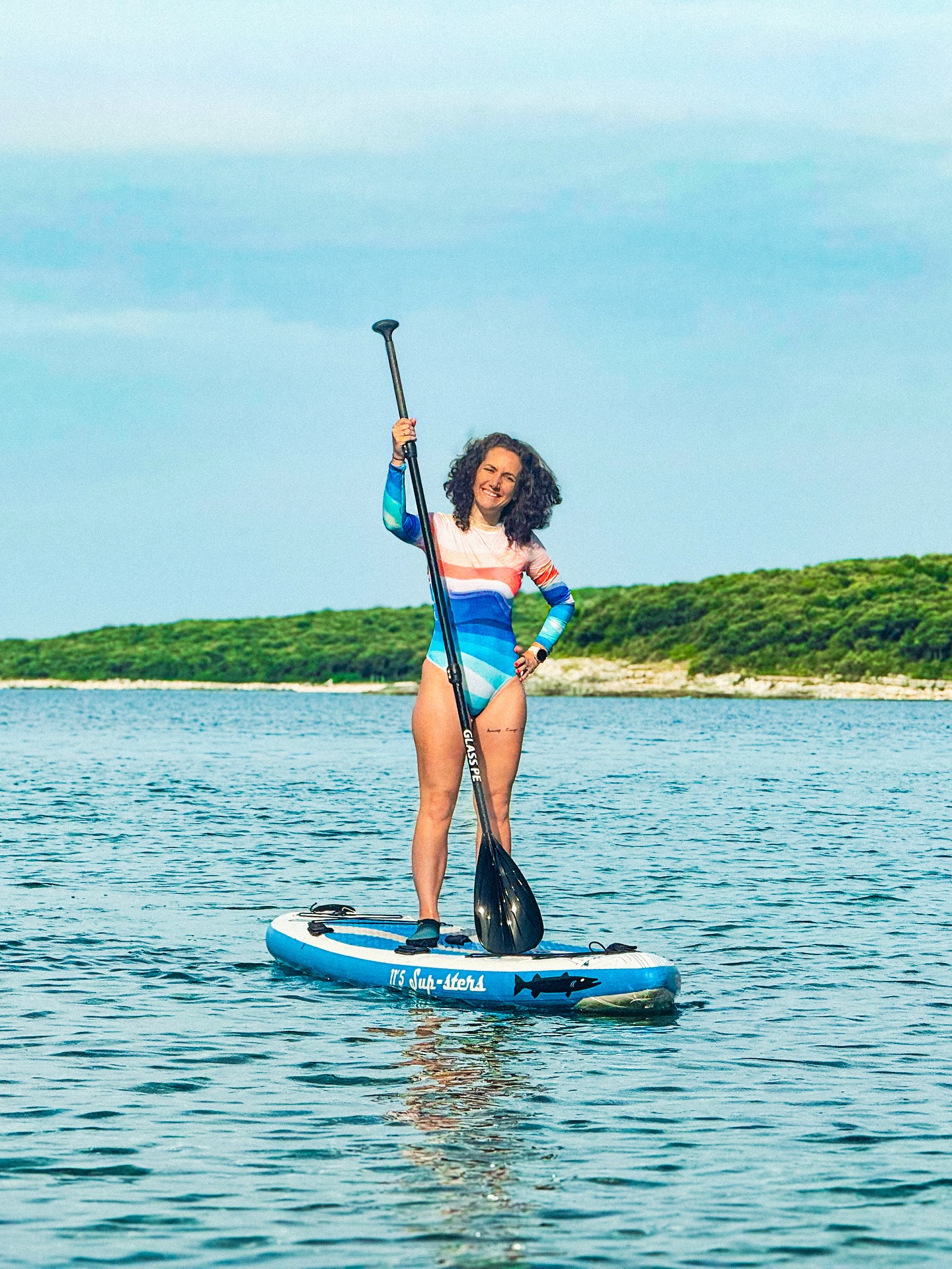 M o r g e n s p o r t ☀️ Damit der Familienurlaub nicht nur aus Essen und Trinken besteht 😅
.
.
.
.
.
#standuppaddling #morgensport #kroatien #familienurlaub #visitcroatia #happyme