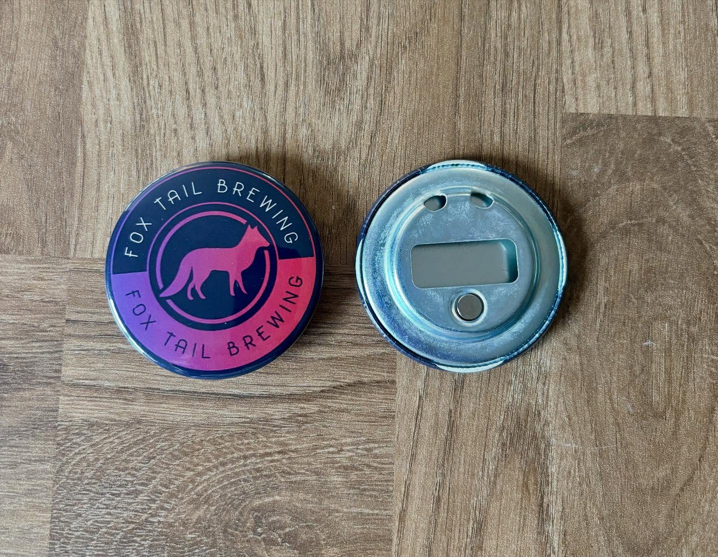 Always fun to add branded stuff to my collection.
How cool are these bottle openers!