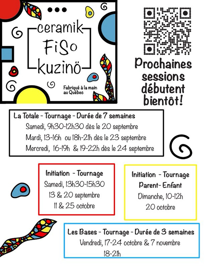 Il reste quelques places!