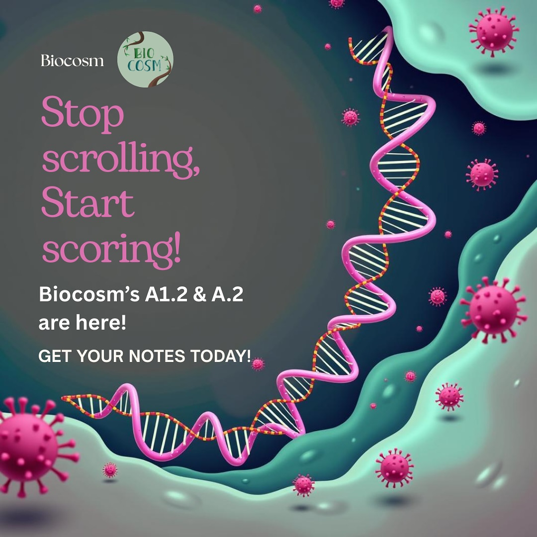 IB Biology? Sorted. ✅ A1.2 and A2 are live now! Get scoring, not stressing 📚 Link in bio ✨ #biology #ibbiology #study #studywithme