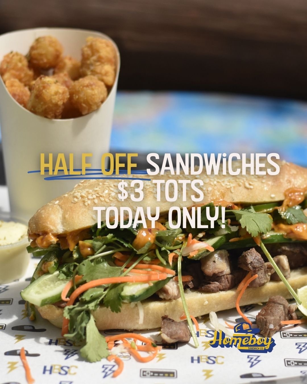 🚨 FINAL DAY OF THE SEASON — TODAY FRIDAY, JULY 12! 🚨
It’s bittersweet, but it’s true — Friday the 12th is the last day the Homeboy Sandwich Co. truck will be open for the season. And we’re going out with a BANG 💥
🎉 HALF OFF SANDWICHES
🍟 $3 HOMIE TOTS
📍 All day long — in-house or online only
🚫 Not valid through third-party apps!
We just want to say THANK YOU for all your support (and patience) this season. 🙏
Staffing issues kept us off track more than we planned — but hey, that’s food truck life sometimes. We’re grateful you stuck with us. 💛
Let’s make this Friday a big one — grab your faves, get some tots, and celebrate the season with us while the hoagies are hot! 🥪🔥
📍 Open 11–5 (weather permitting & while supplies last!)
💻 Order online at homeboysandwich.com
📱 Tag us @homeboysandwich and show us your last-day haul
#rochesterMN #mnfoodie #foodtrucklife #sandwichdeal #halfprice #friyayvibes #supportlocal #homeboysandwichco #lastdayofthetruck #totsfordays #finalfriday #eatlocal