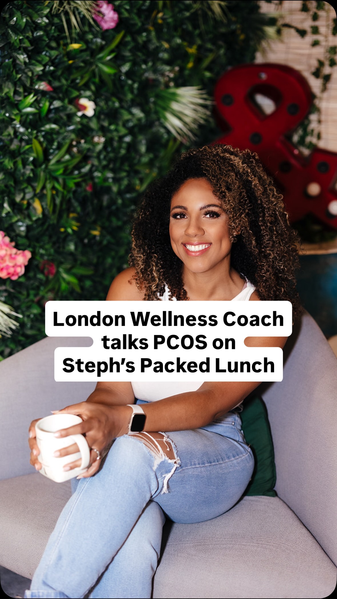 What an absolute pleasure to have been invited onto @packedlunchc4 on @channel4 to talk about my experience with PCOS and The Complete PCOS Plan ✨
The whole team were just lovely and Steph made me feel super at ease and comfortable!
If you have PCOS do watch the whole video as it contains some valuable and super manageable methods to improve PCOS symptoms.
Please SAVE, SHARE and FOLLOW for more PCOS support you can trust ❤️
Thanks once again to my PR fairy godmother @super_super_pr for being the best 🙌🏽