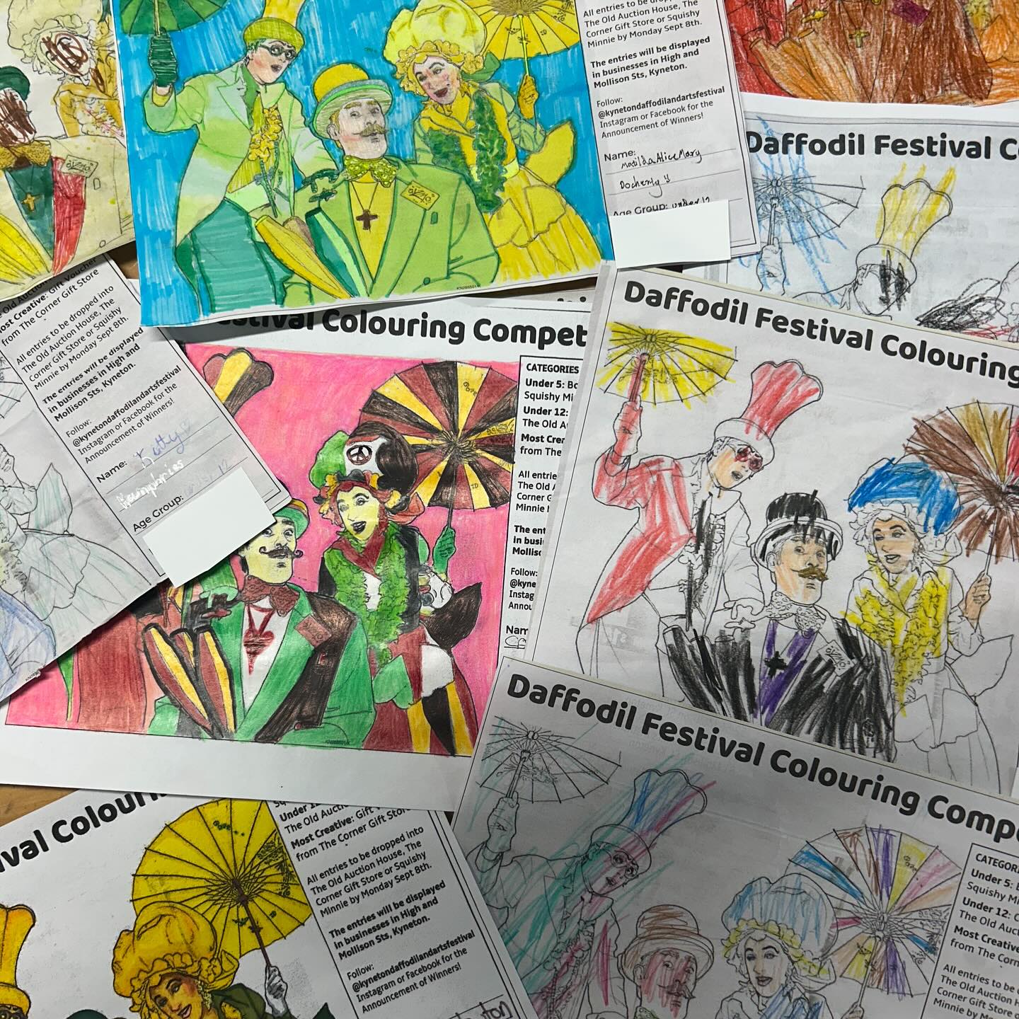 WINNERS OF THE COLOURING IN COMPETITION! Thank you to everyone who entered!! The winners are 🥁🥁🥁
Under5- DAISY
Under 12- MATILDA
Most Creative - EUGENE
The KDAF team will be in contact to claim your prizes
Thank you so much to the @theoldauctionhouse @thecornergiftstore @squishyminnie for generously donating this years prizes ! Make sure you stop by these stores to check out all the entrants.
And ofcourse thank you to @midlandexpress