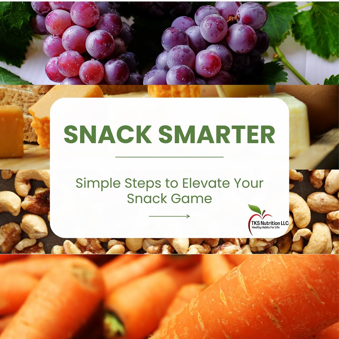 Ever snack and still feel hungry 30 minutes later? 🙋🏻♀️
The problem? Your snacks might not be as balanced or filling as they could be.
Let’s fix that with 5 simple steps to create the ultimate snack plate! 👇
1️⃣ Choose a Protein
Protein keeps you full helping you avoid that mid-afternoon hunger crash.
Examples:
🥚 Hard-boiled eggs
🦃 Turkey slices
🧀 Cheese
2️⃣ Add Veggies
Veggies are naturally low in calories, so they fill you up without overloading on empty calories.
Examples:
🥒Cucumbers
🥕 Carrot sticks
🫛 Snap peas
3️⃣ Fresh Fruit
Fruits contain fiber, vitamins, and hydration.
Examples:
🍇 Grapes
🍎 Sliced apples
🥝 Kiwi
4️⃣ Healthy Fats
Fats add creaminess and a satisfying texture to your snack, making it feel more indulgent.
Examples:
🥑 Avocado slices
🥜 Almonds
🫒 Olives
5️⃣ Something Fun!
Fun treats avoid overindulging later plus they make you happy!
Examples:
🍫 Dark chocolate
🥨 Pretzels
🍪 Mini cookies
🙋🏻♀️ Ready to elevate your snack game? Save this guide and share it with a friend who’s always looking for snack inspiration! 🥳
#snackideas #balancedsnacks #healthysnacks #balancedeating #balancedmeals #nutritioussnacks #snacktips #tksnutritionllc #healthyhabitsforlife #nutrition #nutritiontips #simpleeats #mindfuleating #mindfuleatingtips