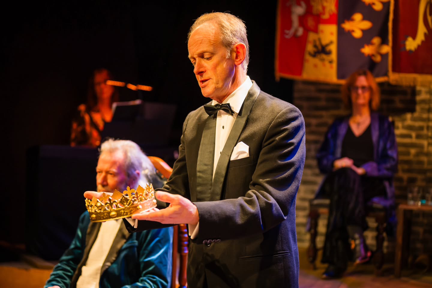 Week 3 of The Hollow Crown is here and reviews are in!
"Now and once again, I remain impressed by the quality of stagecraft and dressing in WLT’s productions, not least that they found so many flags. The care and attention make plain that director Peter Newling is as focused on immersing the audience as entertaining them. Always with a balance between the high-styled royalty and the tenuous understanding of a convict audience."
- Ryan O'Connor, VDL Review
Wednesday and Thursday are SOLD OUT which means if you want to see this show you only have Friday or Saturday to do so! Snap up your tickets here: wlt.org.au/book-tickets
📸 Bernardo Brandão