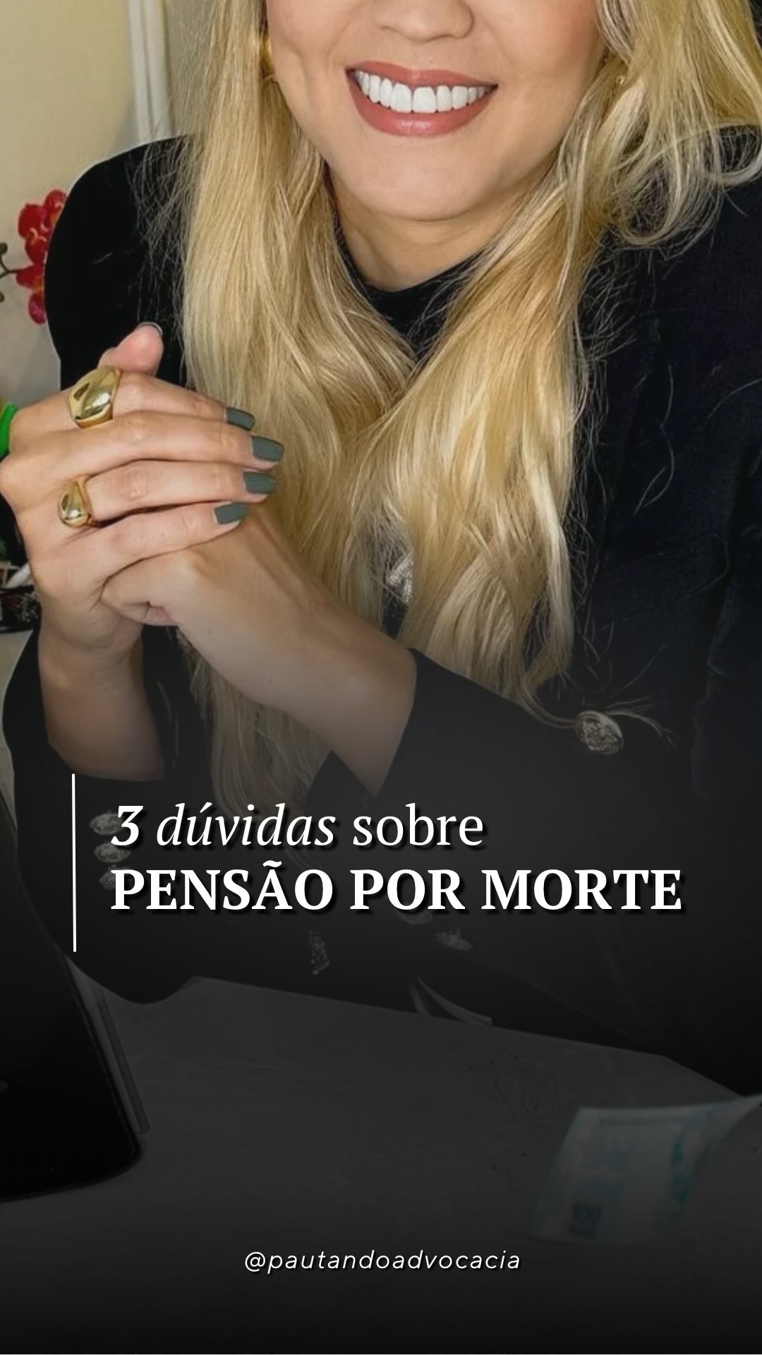 3 dúvidas comuns sobre Pensão por Morte
1. Se eu casar novamente, continuo recebendo?
2. Se tiver mais de 21 anos, posso continuar recebendo?
3. Não sou casada no papel, tenho direito?
Essas perguntas são frequentes no dia a dia da advocacia previdenciária, e as respostas podem mudar totalmente sua vida.
⚠️ Assista até o fim e descubra se você ou alguém que você conhece pode ter direito à pensão por morte.
#PensãoPorMorte #DireitoPrevidenciário #INSS #BenefíciosPrevidenciários #Aposentadoria #AdvocaciaPrevidenciária