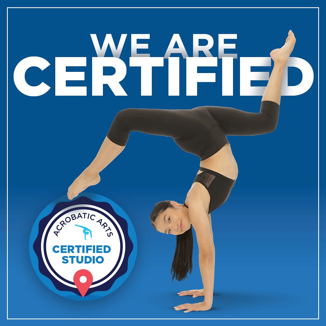 What better way to head into Season 14 than with Acrobatic Arts Certification ⭐️ We are so excited to move, dance, bend and flip with everyone into the new dance year 💜