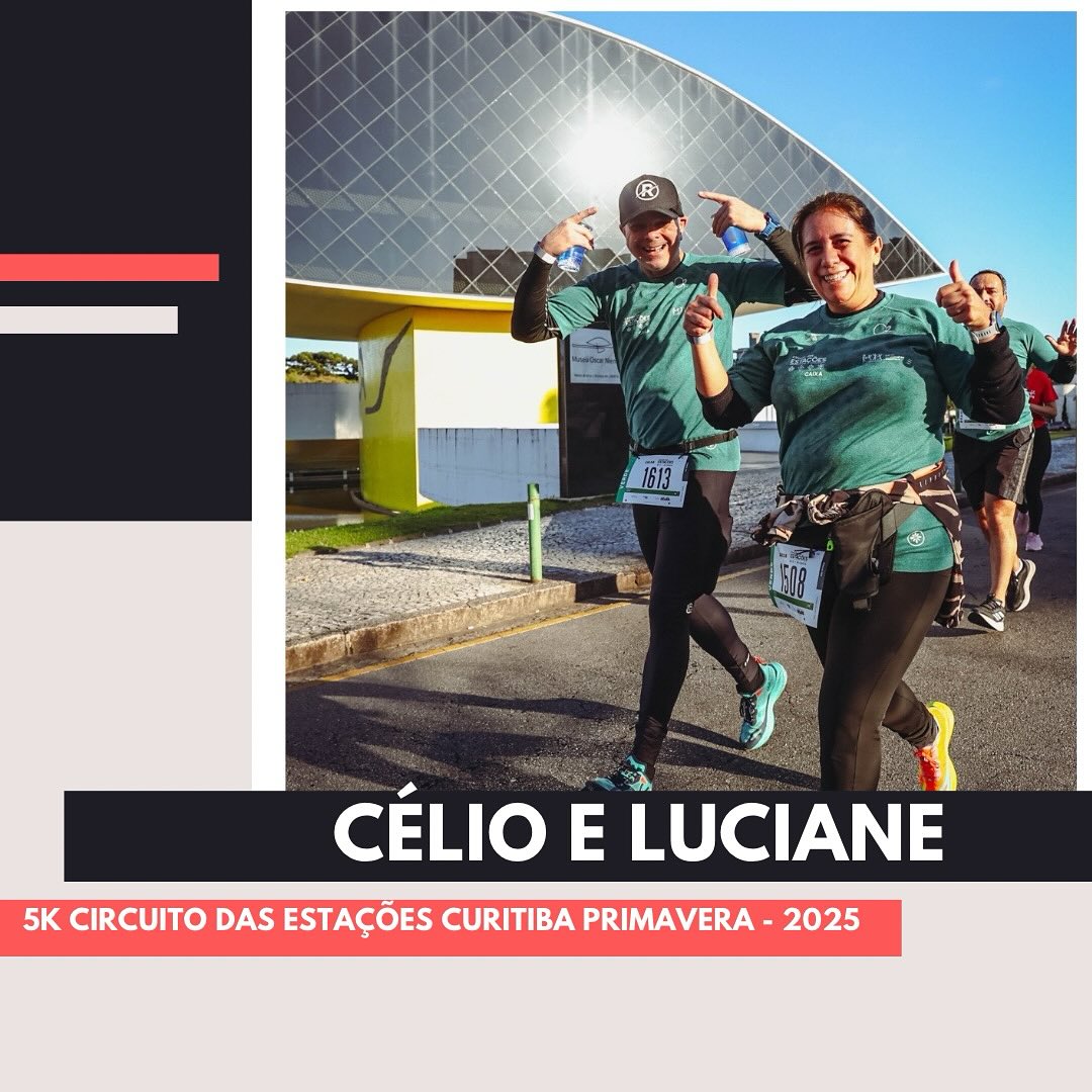 Circuito das Estações Curitiba 2025 – Etapa Primavera foi pura energia com a Ribeiro Run!
Nossos corredores mostraram que, quando se une paixão pela corrida com comprometimento, o resultado é sempre inspirador.
Luciane e Célio deram show nos 5K e, agora, ela já mira um novo desafio: os 10K estão logo à frente, prontos para serem conquistados. Um verdadeiro exemplo de que a constância abre caminhos que antes pareciam distantes.
Na Ribeiro Run, cada prova é mais do que números no relógio — é sobre viver histórias que carregam coragem, disciplina e a alegria de evoluir a cada quilômetro.
👉 E você? Está pronto para começar a escrever a sua história na corrida?
#RibeiroRun #CadaPassoUmaConquista #OrgulhoDeSerRibeiroRun #CorridaTransforma #AssessoriaOnline #5K #10K #21K #42K #Runners #Maratona #MeiaMaratona