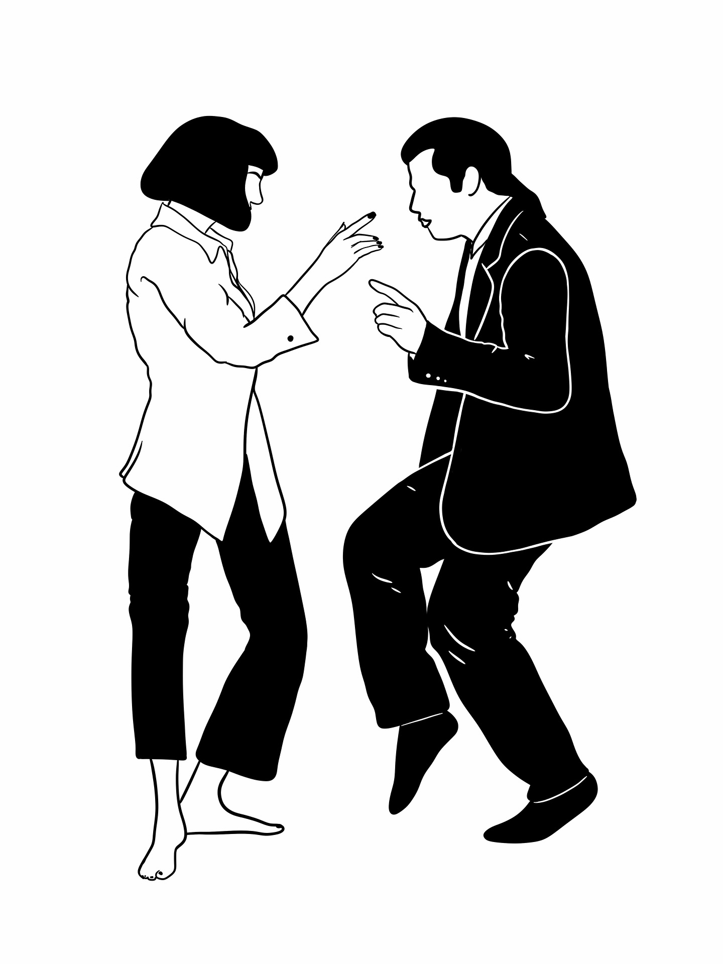Youpi c’est vendredi !
Viens on va danser 🪩
Illustration « Pulp Fiction » dispo de la carte postale au 30x40cm sur l’eshop
Ha oui réserve ton vendredi 19 septembre paraîtrait qu’il y aurait du vernissage dans l’air à la salle de cinéma Arce à Albi … le thème ? Suis sûre que t’as une petite idée 😉🎞️
#princessegarage #pulpfiction #johntravolta #affichedecinema #artprint #portrait
